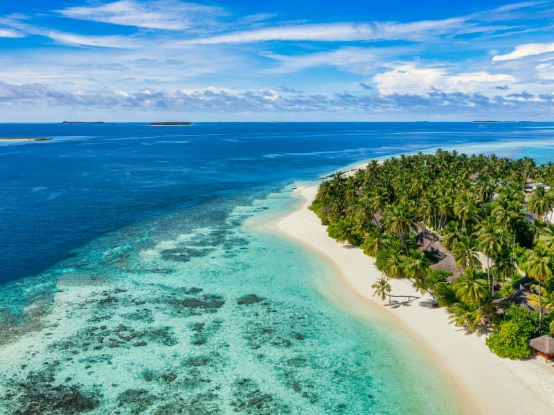 Sandy Beaches of the Maldives