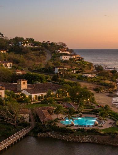Rancho Santana Overview at dusk