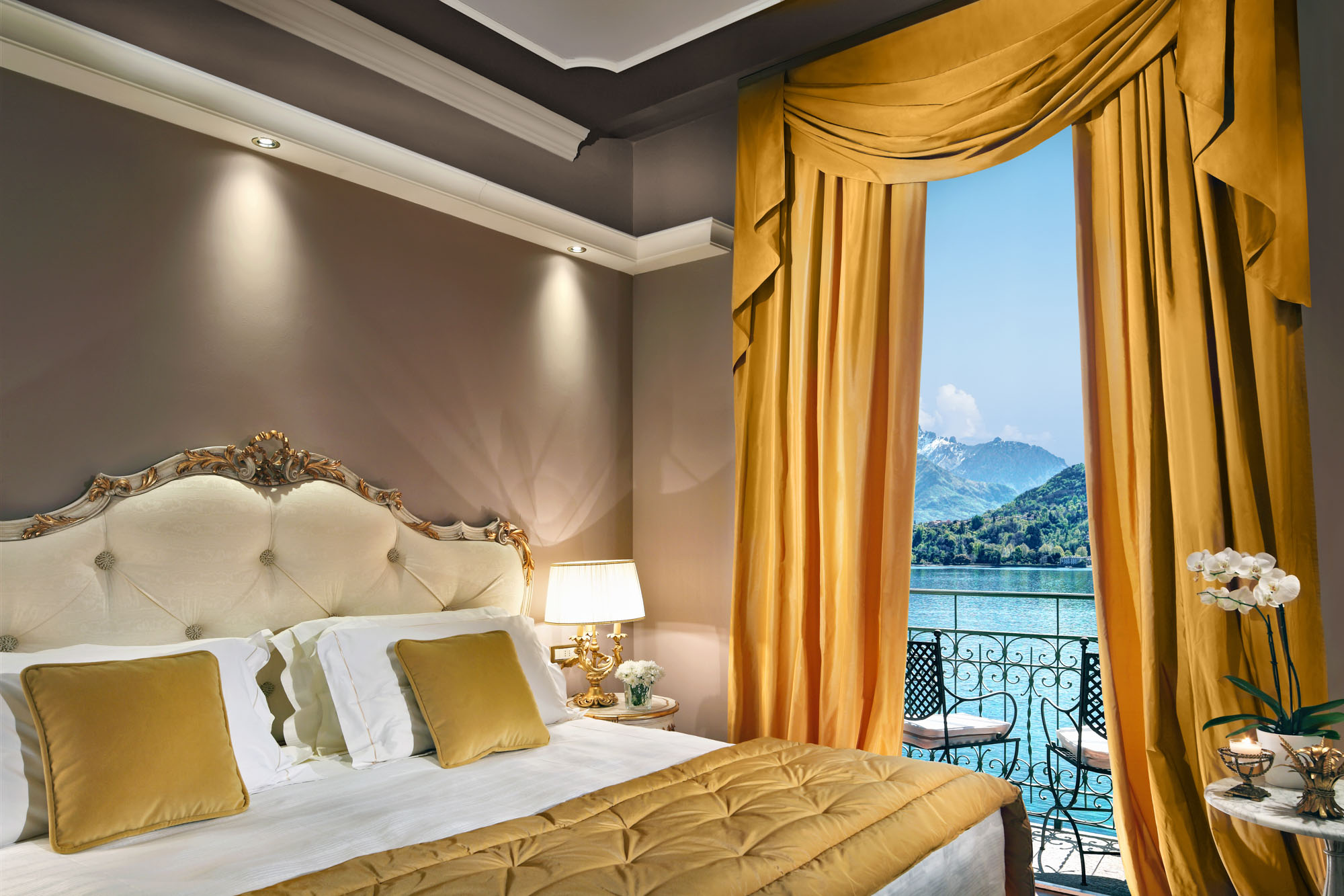 Grand Hotel Tremezzo Signature Suite - Bedroom
