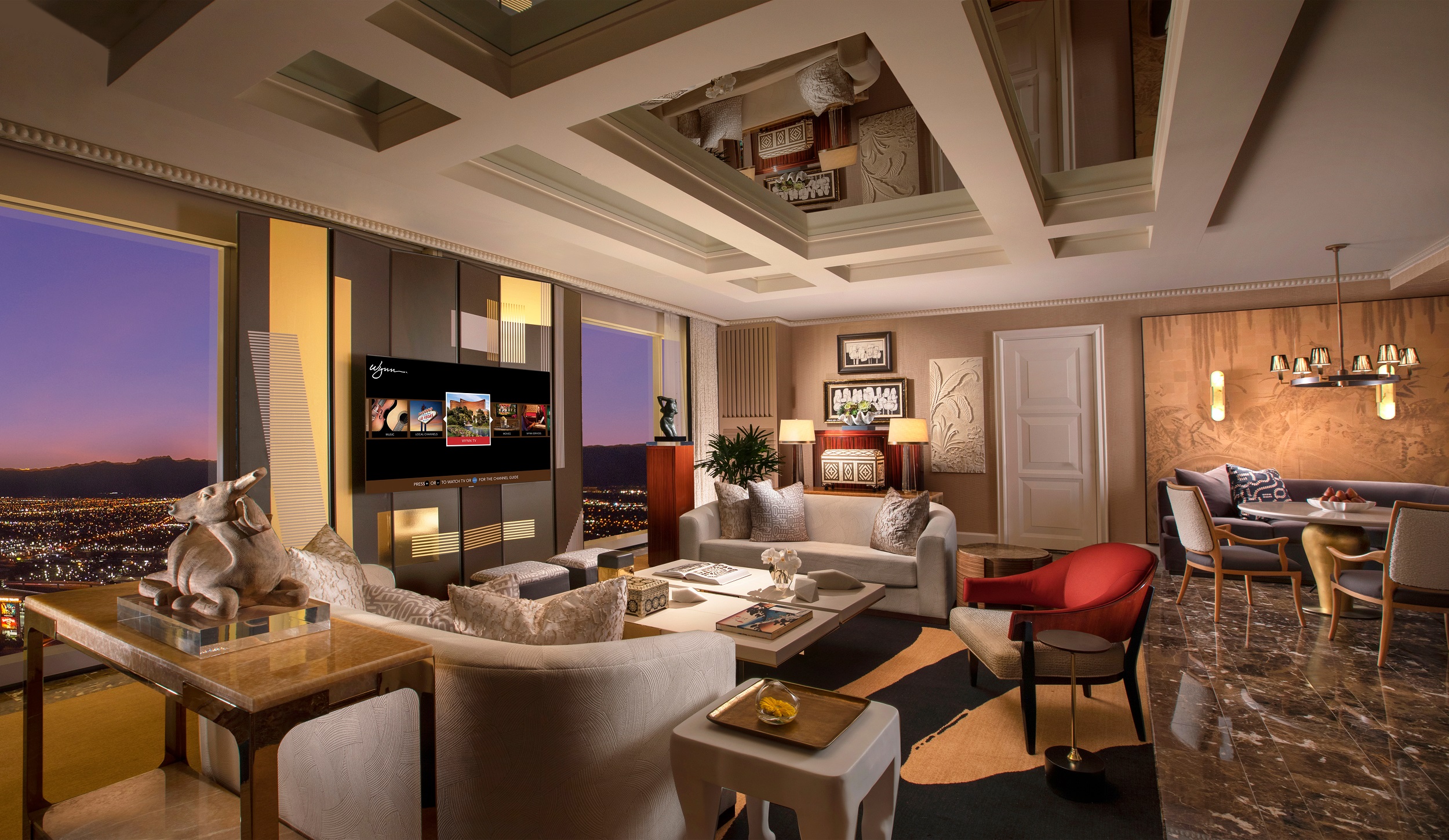 tower salon suite living room