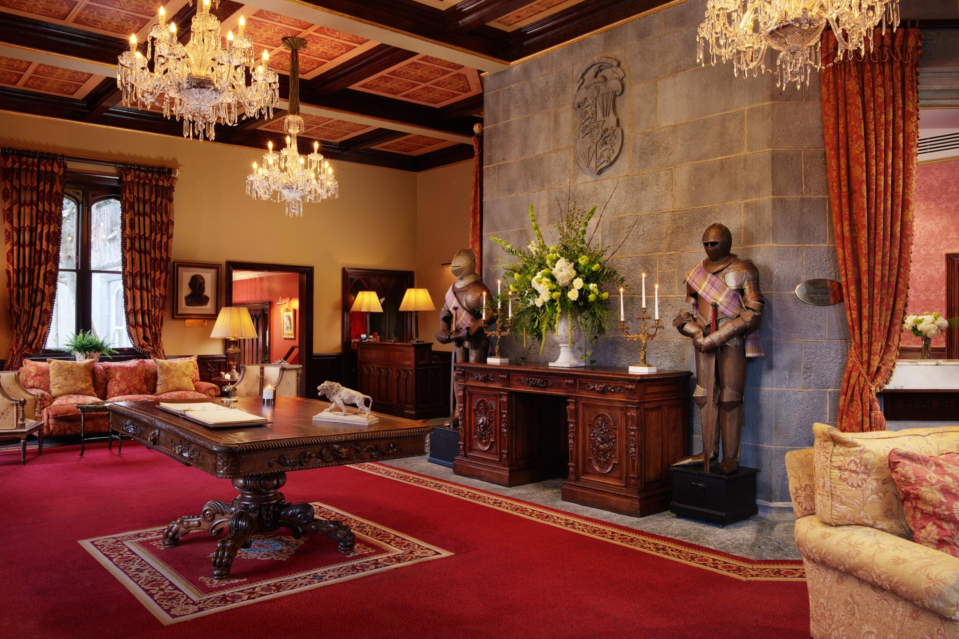 Dromoland Castle Hotel - Reception Area