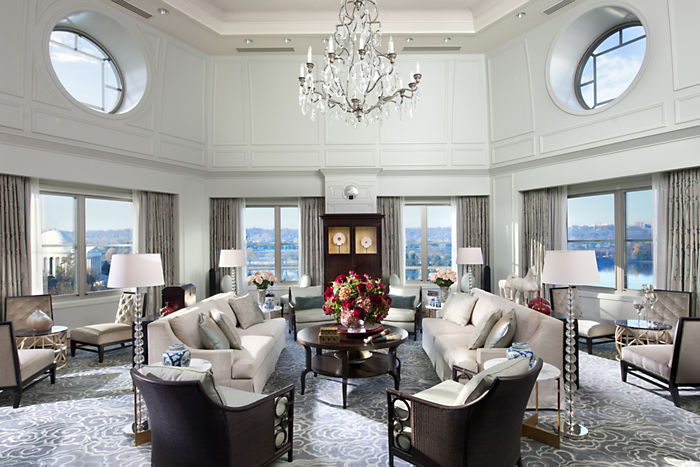 presidential suite living room