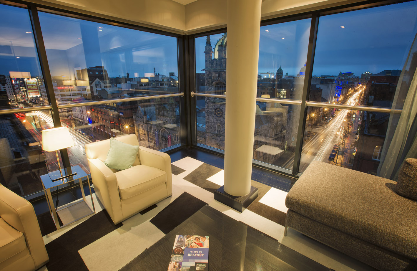 Penthouse View in the Evening