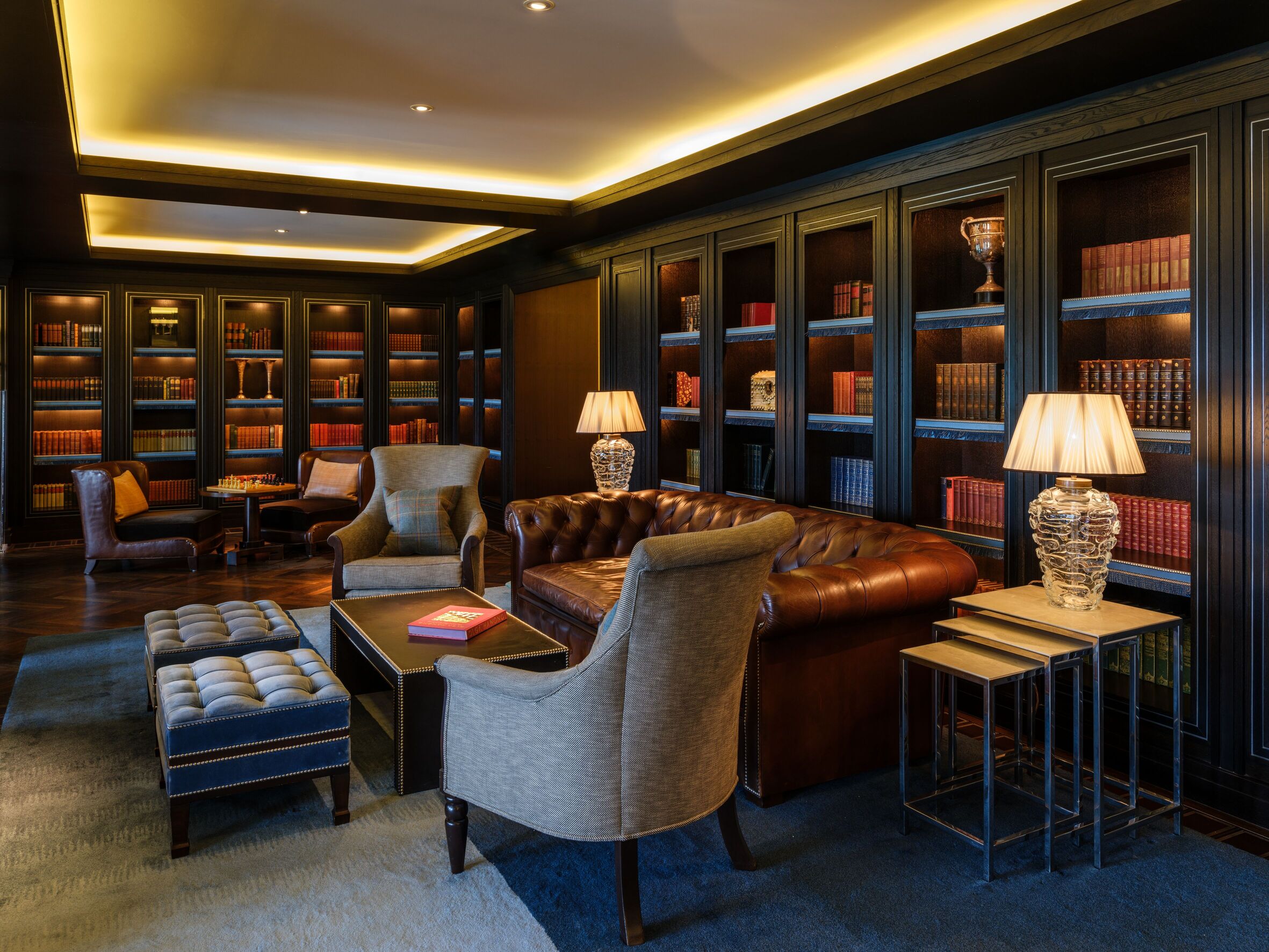 The Europe Hotel Library