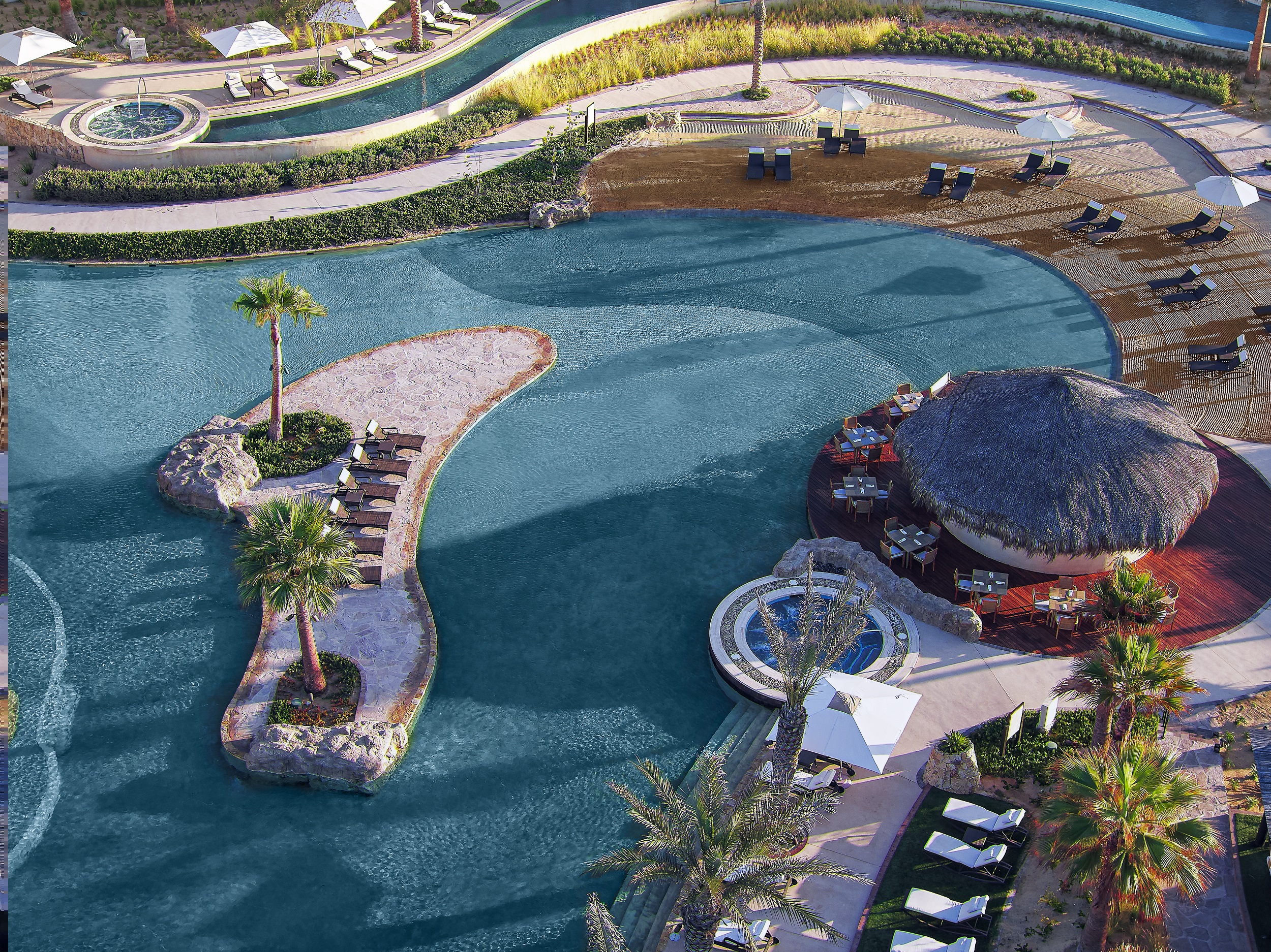 Aerial of Pool
