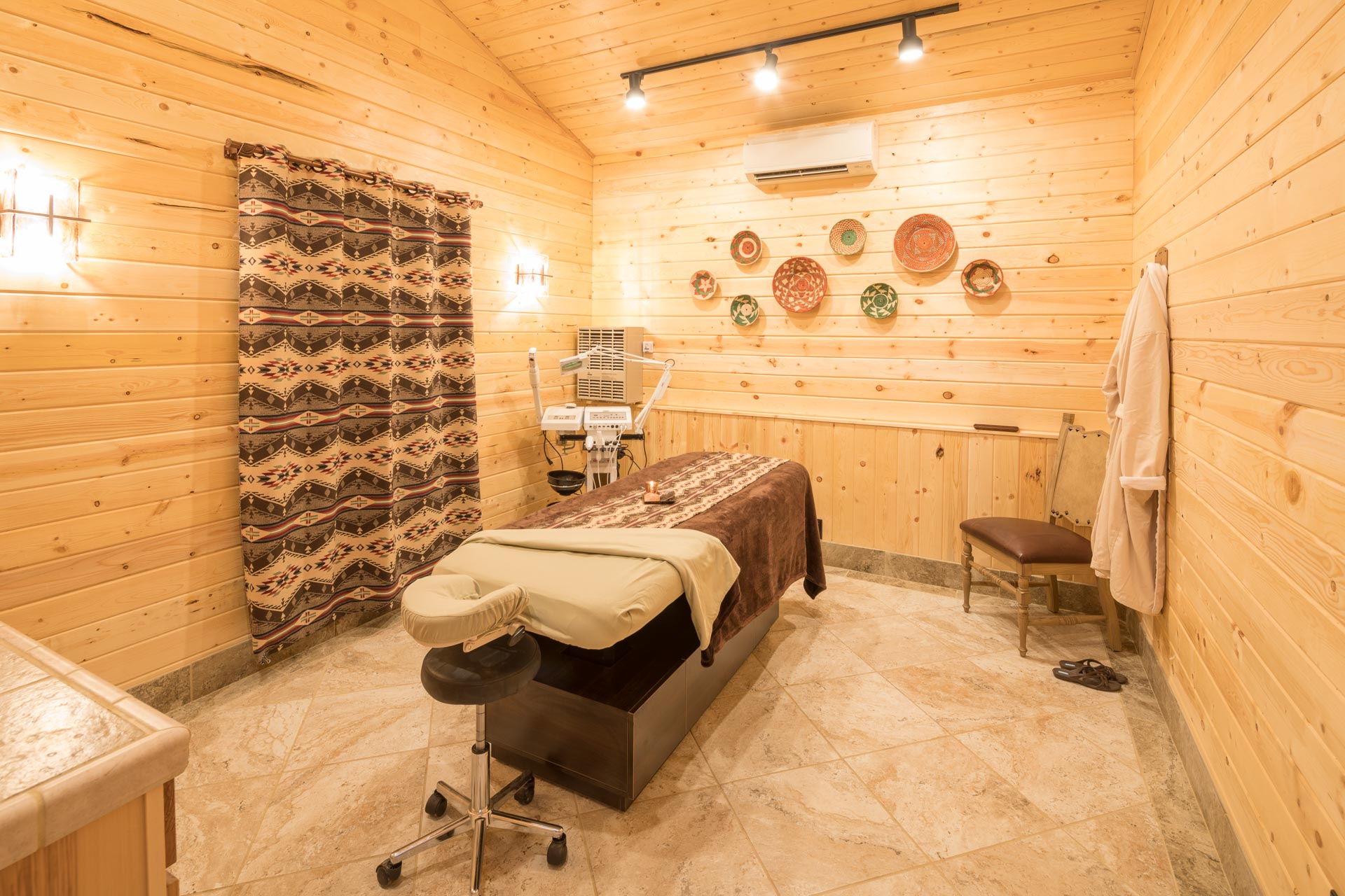 Rocking Heart Spa Massage Room