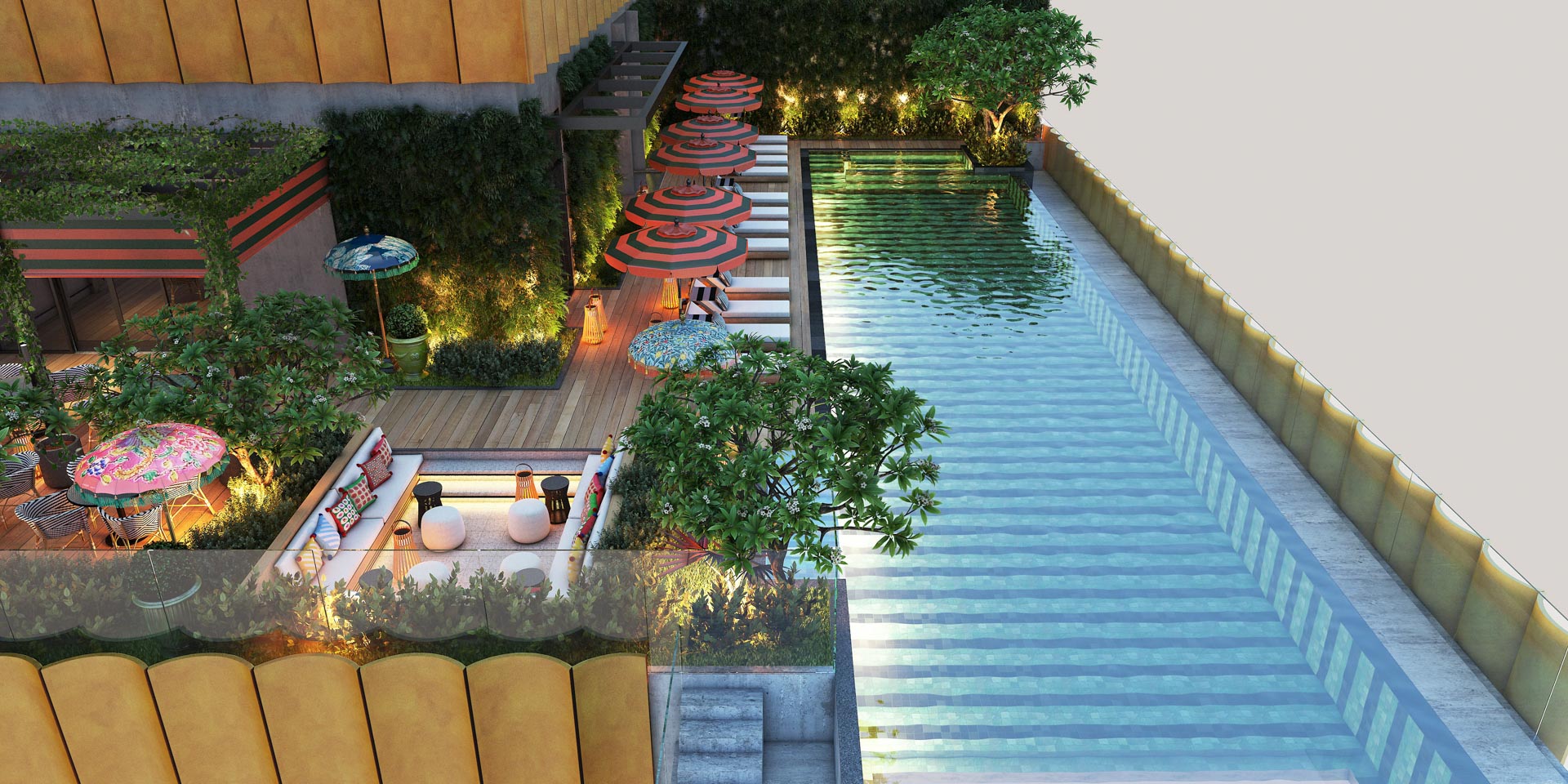 The Rooftop Garden with Pool