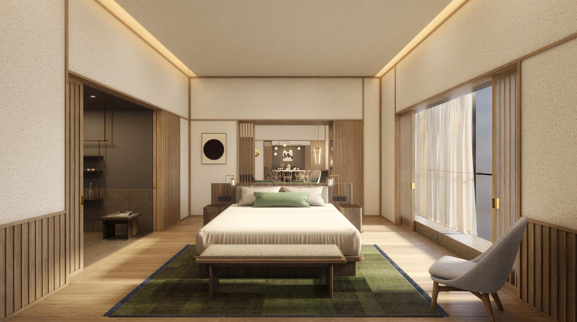 Penthouse Bedroom
