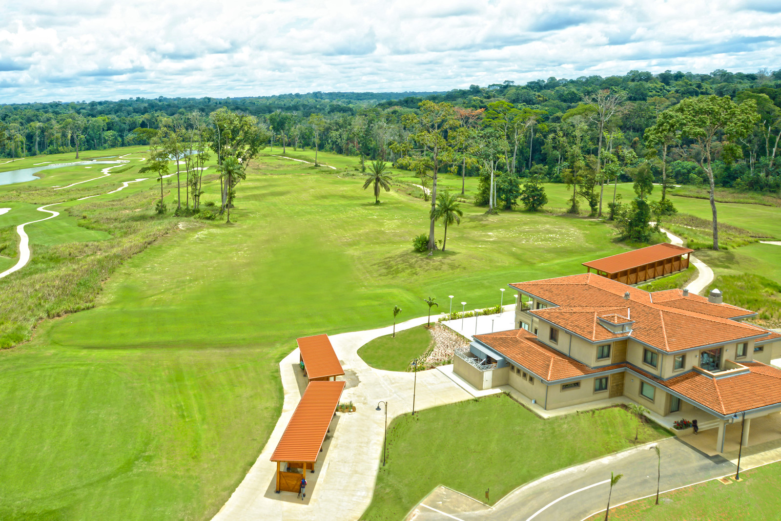 Golf Course and Club House