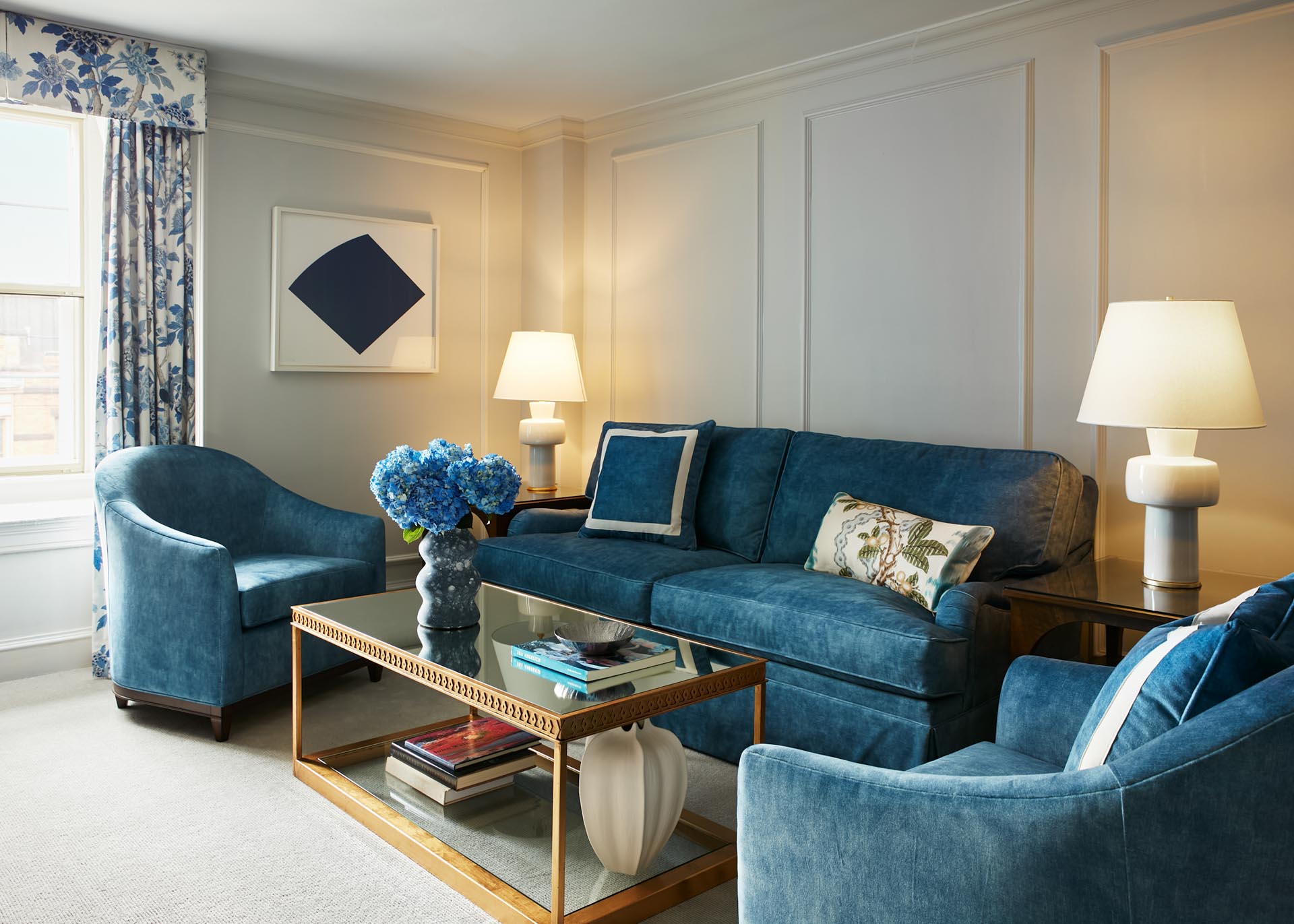 Blue Suite Living Area