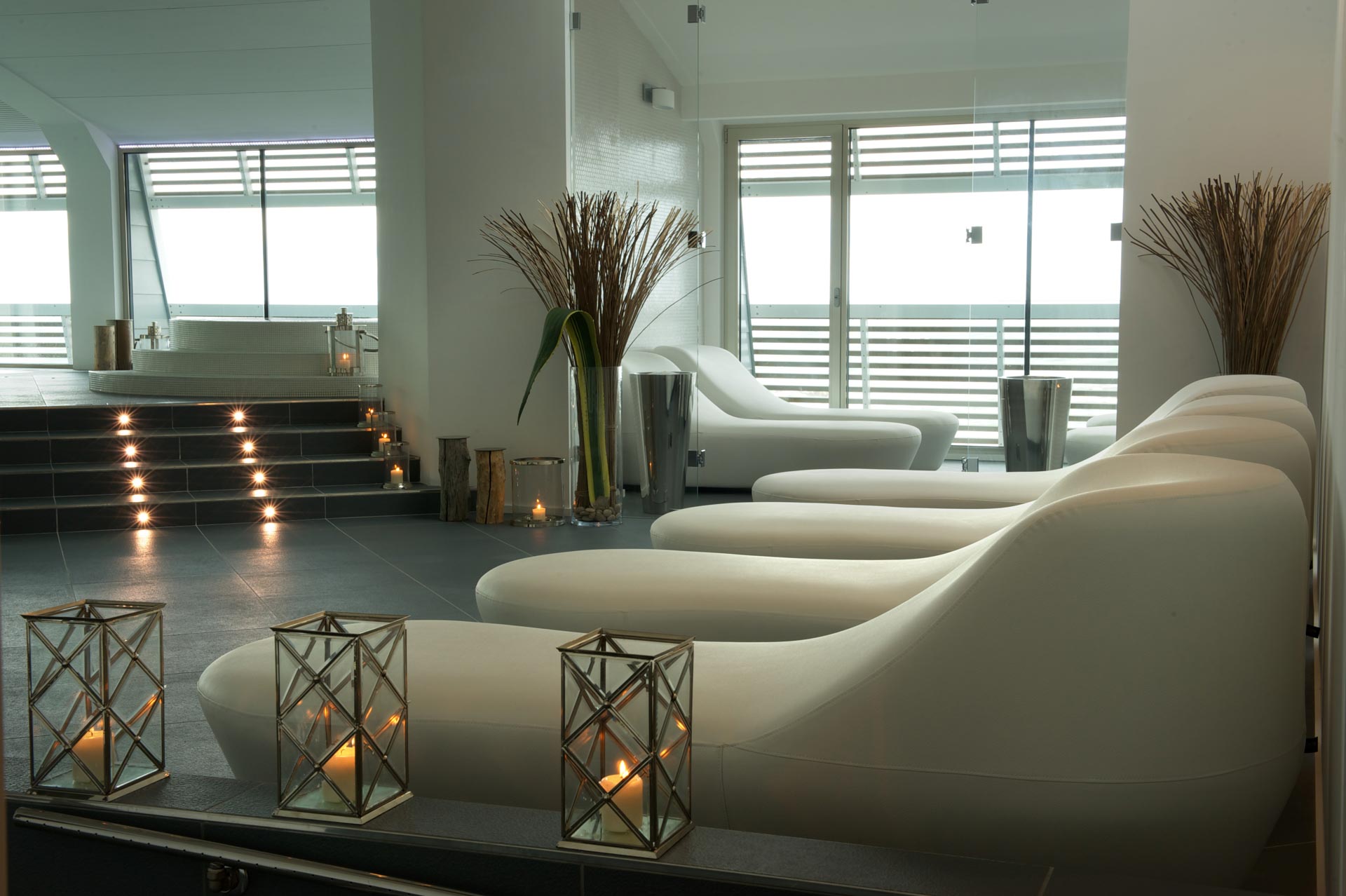 HOTEL EXCELSIOR SPA & LIDO Spa Loungers