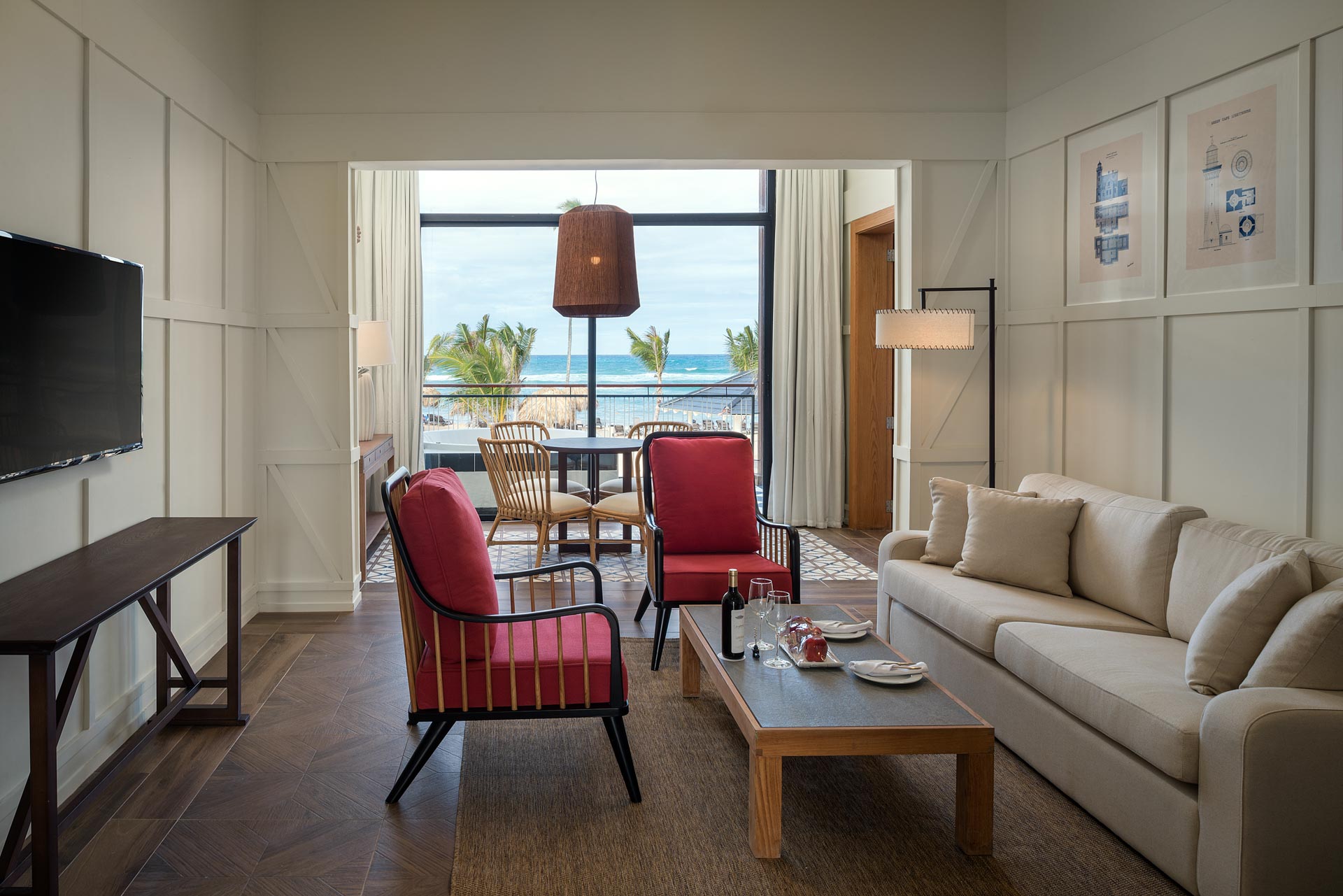Privilege Royal Master Suite Ocean View Living Area