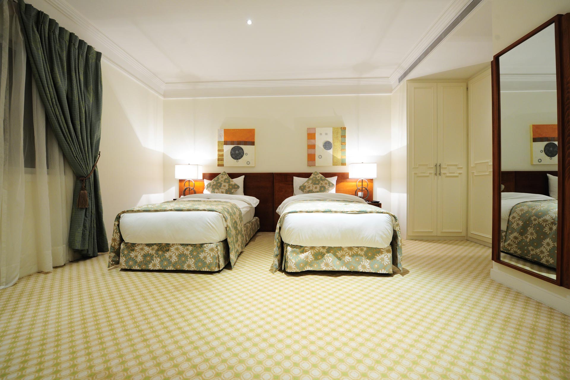 Palacio Double Twin Beds Bedroom