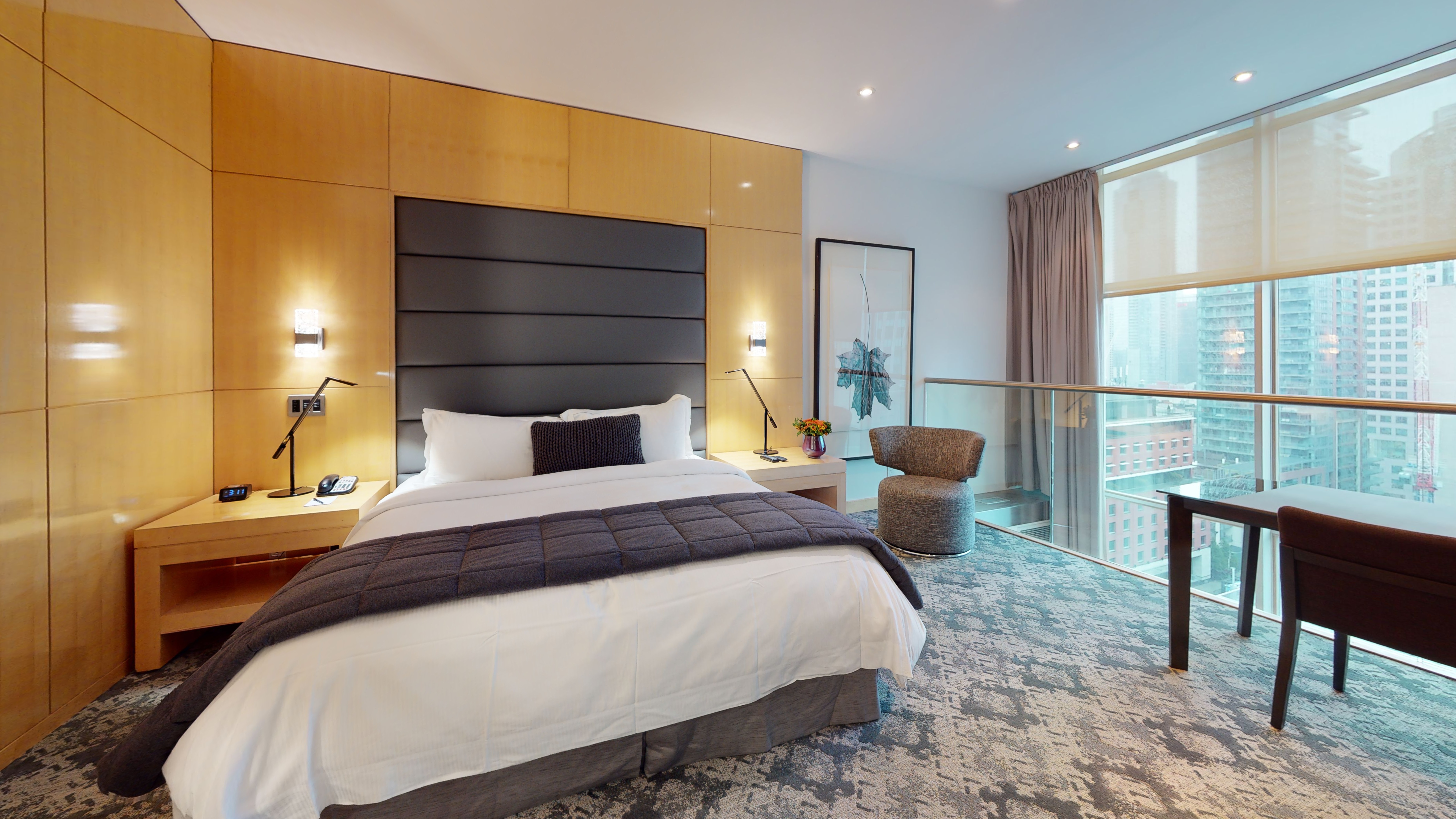 SoHo Hotel Toronto Penthouse Suite Bedroom