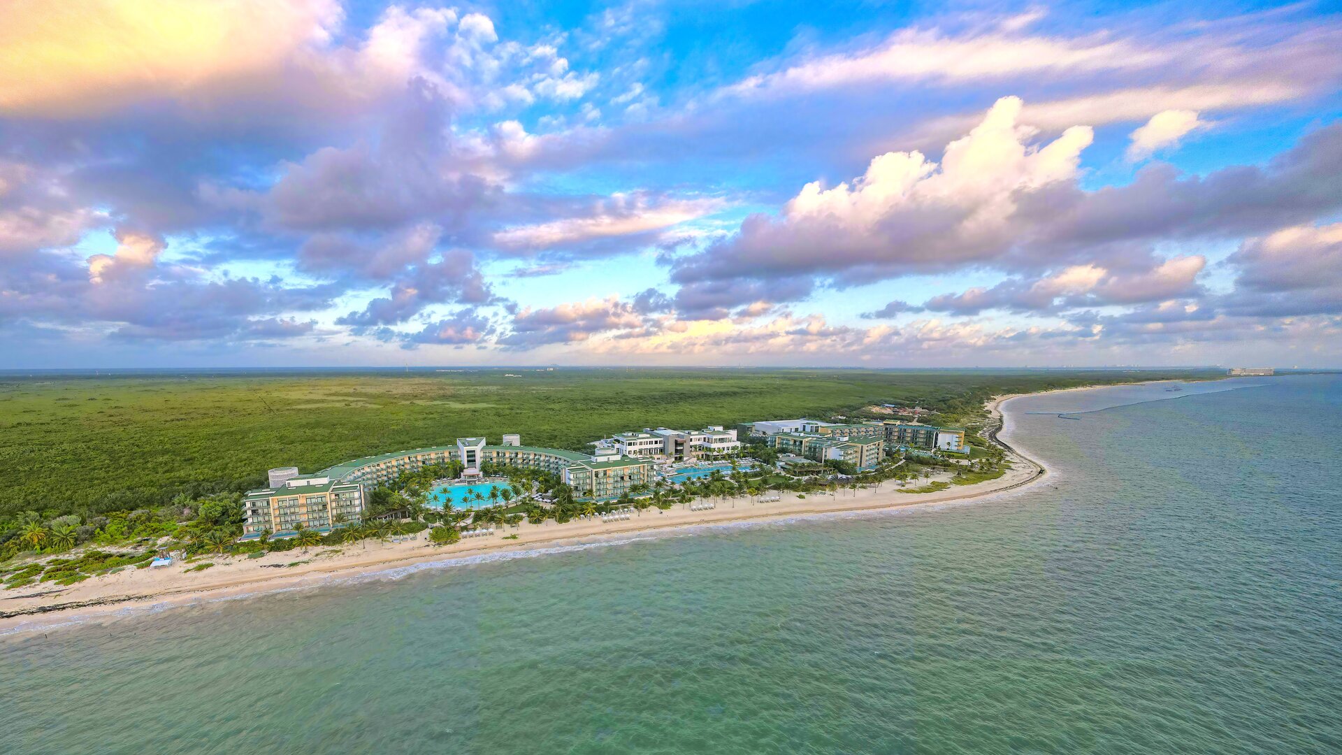 Haven Riviera Cancun Aerial View