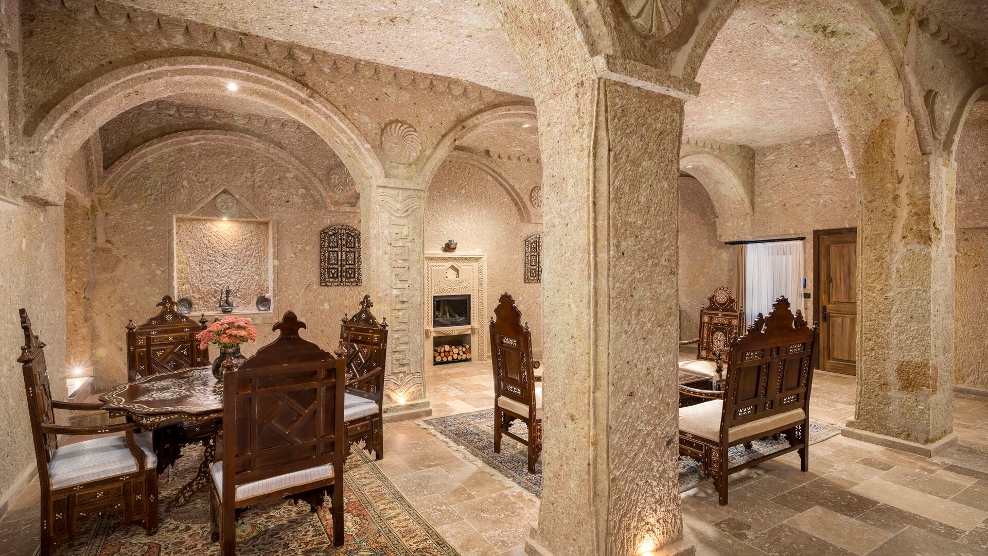 Alaeddin Ali Bey Cave Suite Dining Room