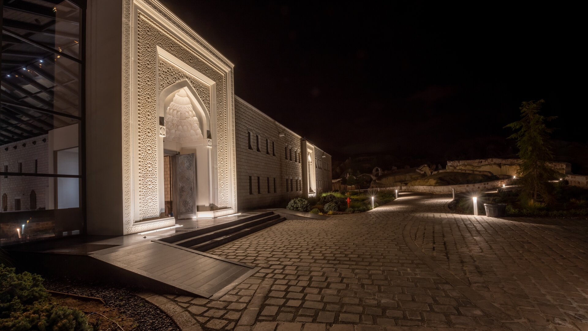 Exterior Entrance Night Shot