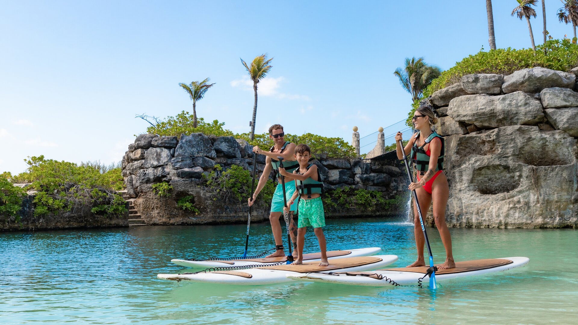 Paddle Surfing