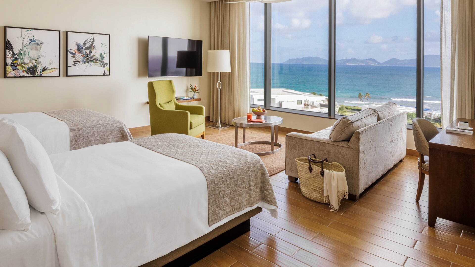 Oceanview Deluxe Guestroom Double