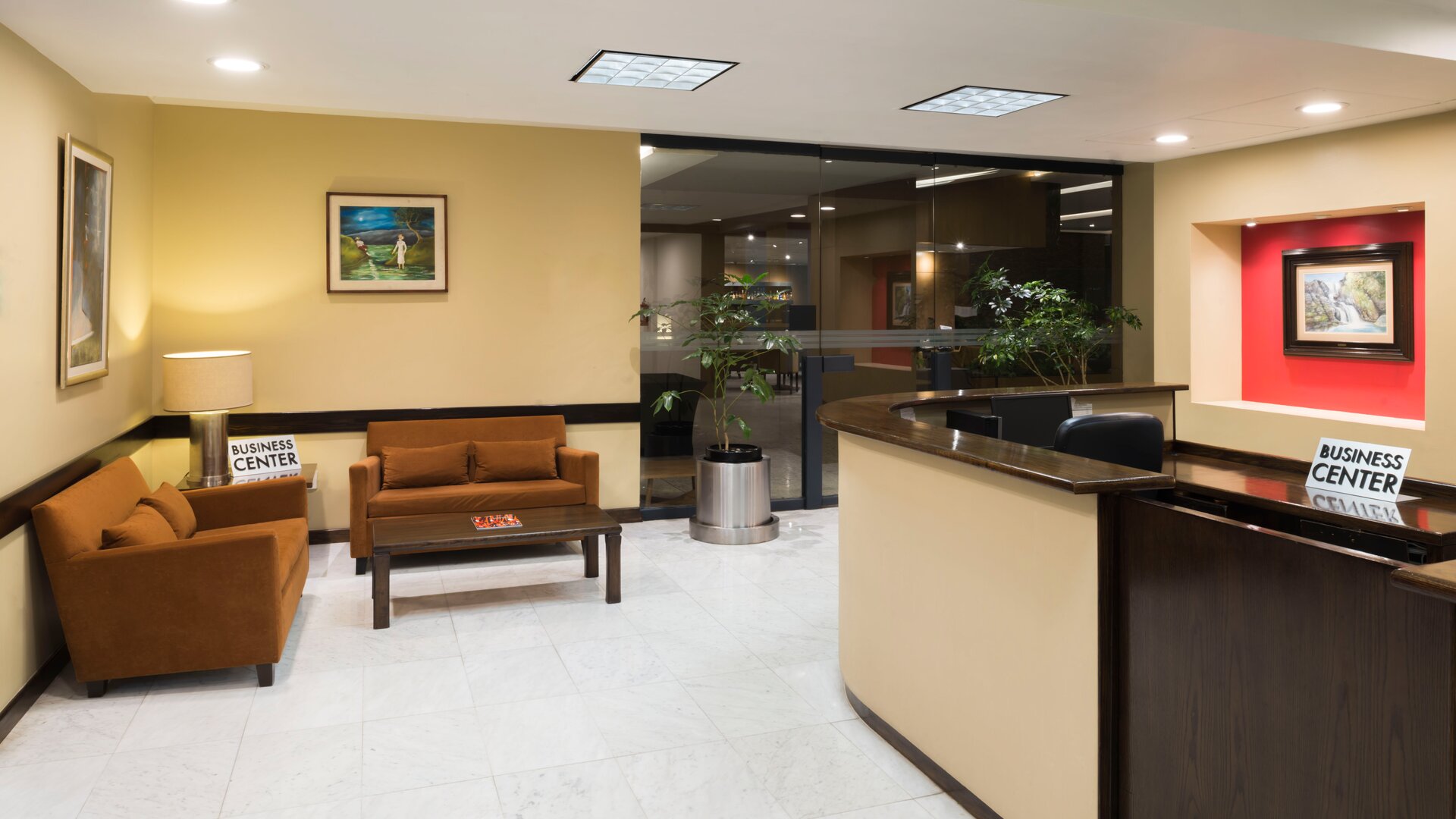 Business Center Reception