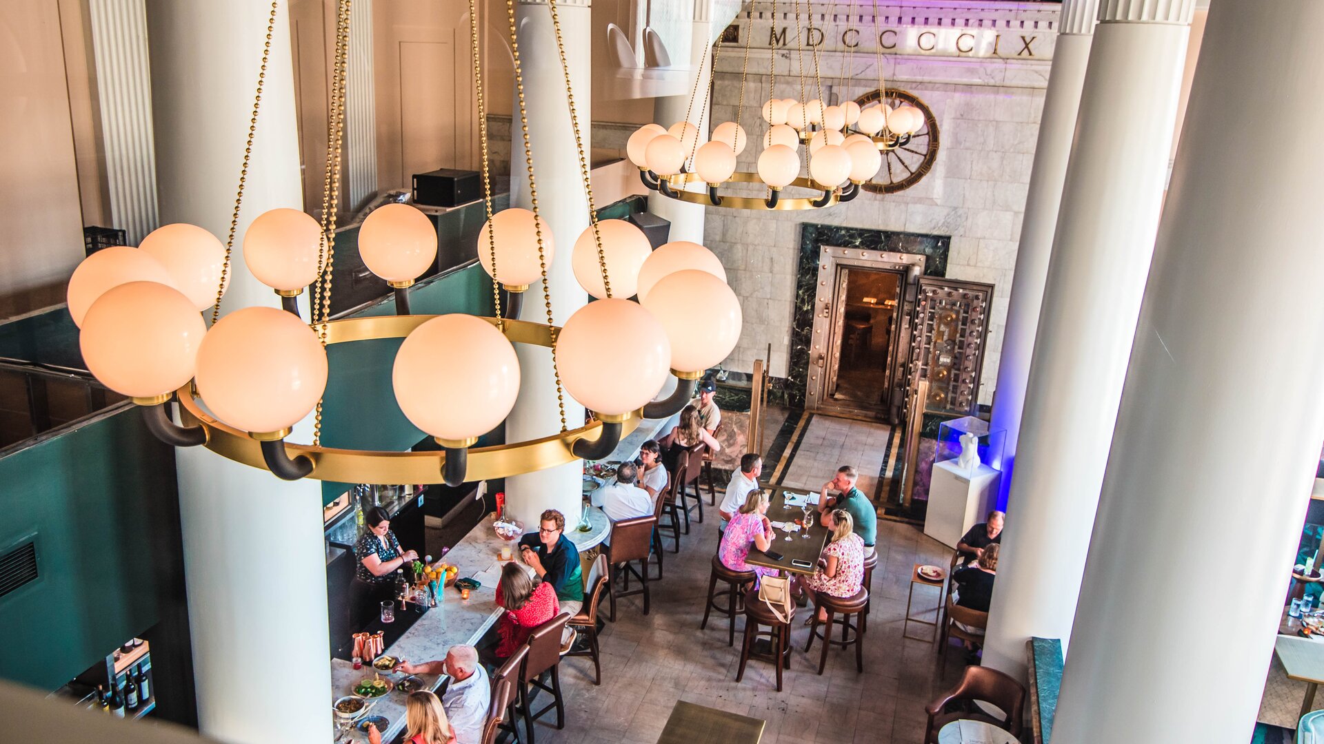 Lobby Bar Overhead Shot