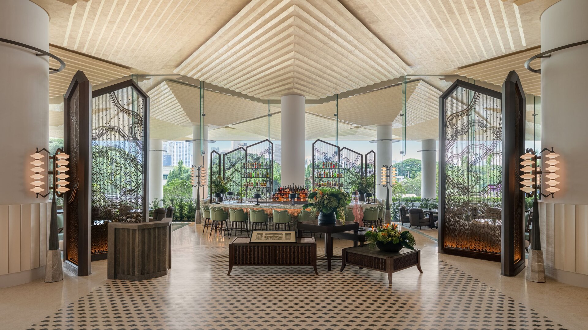 Lobby Bar and Lounge Entrance