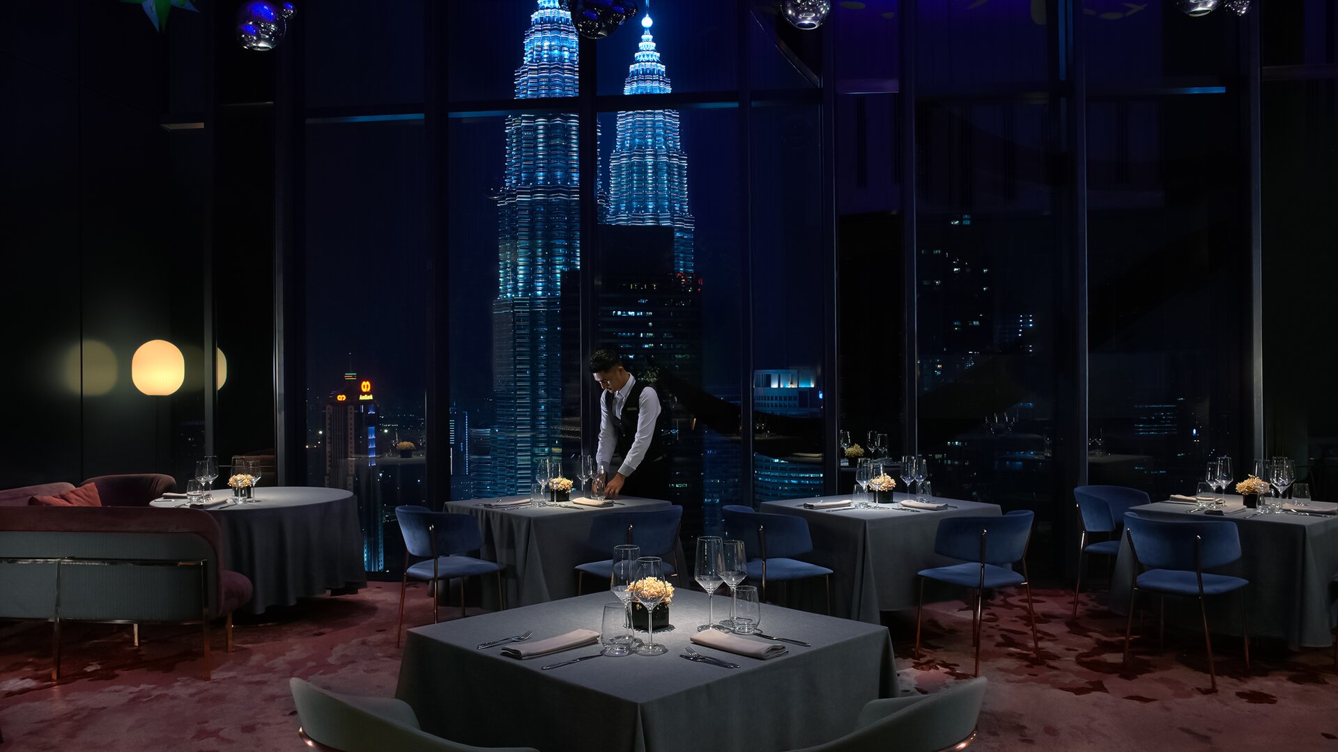 Sabayon Dining with tower view