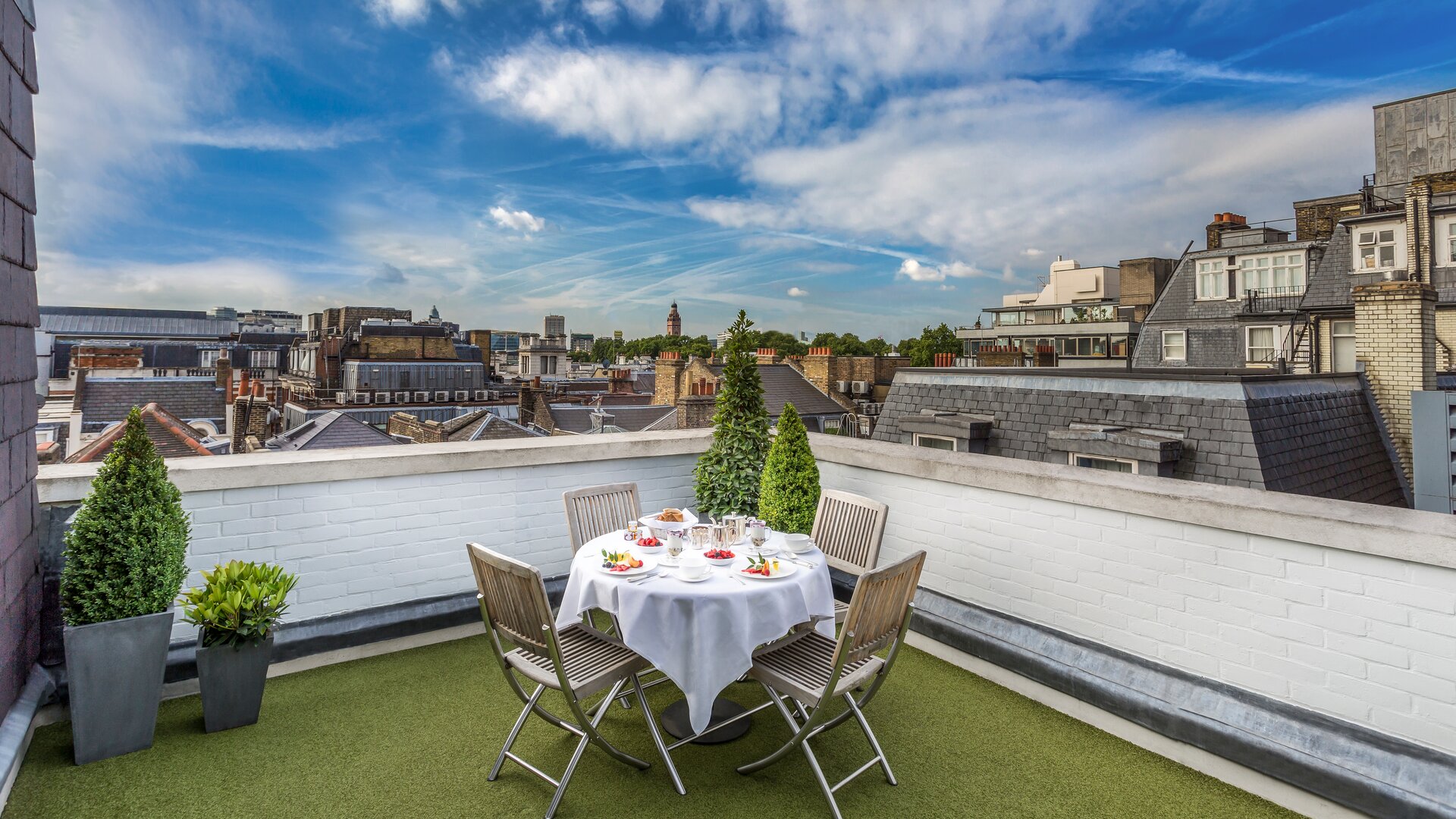 The mews penthouse suite terrace