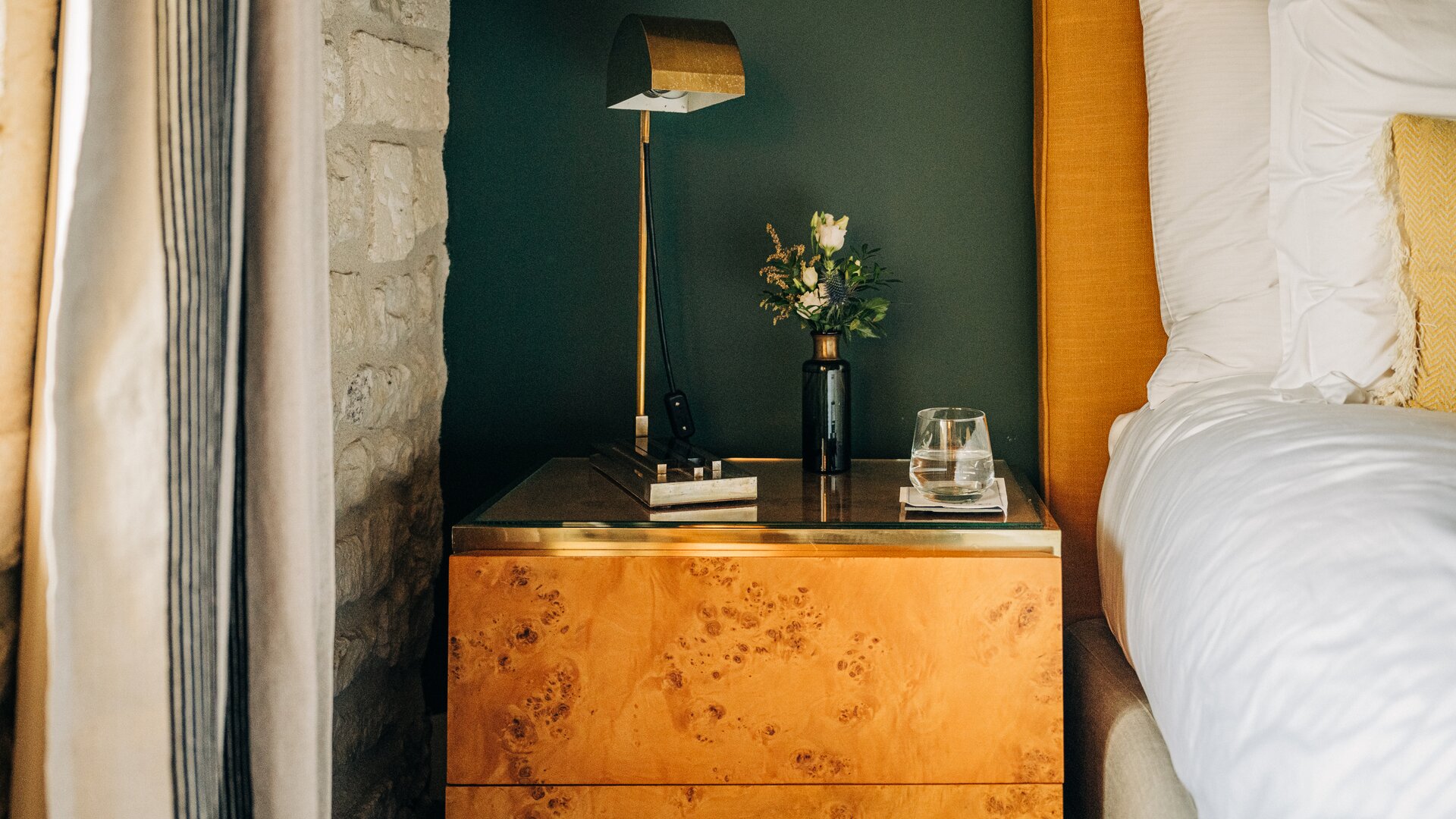 Guest Room Nightstand Detail