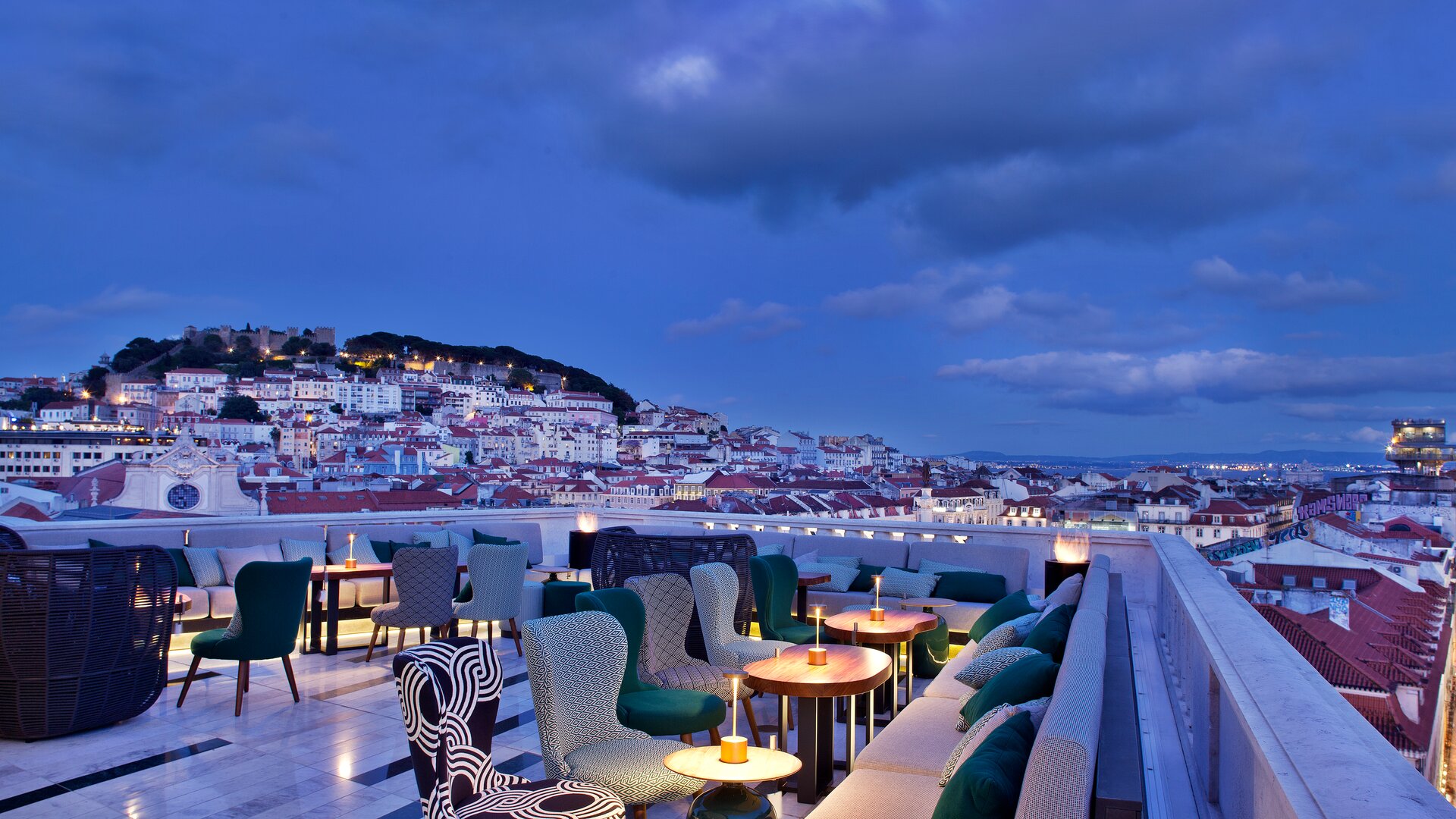 Rossio Gastrobar Rooftop Seating