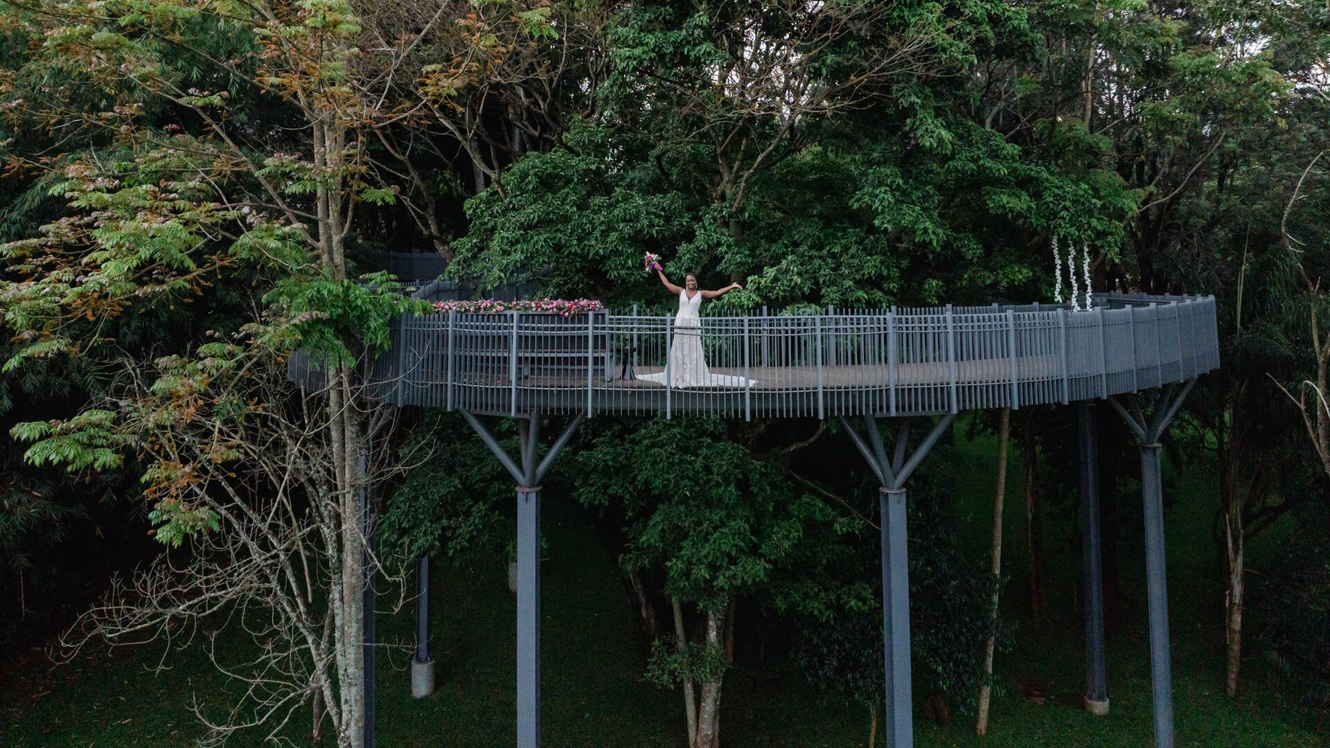 Skywalk Wedding Event