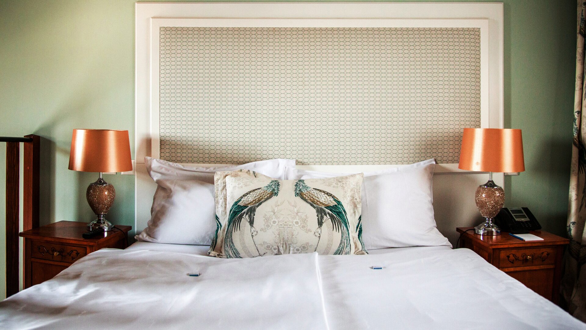 Guest Room Bed Closeup