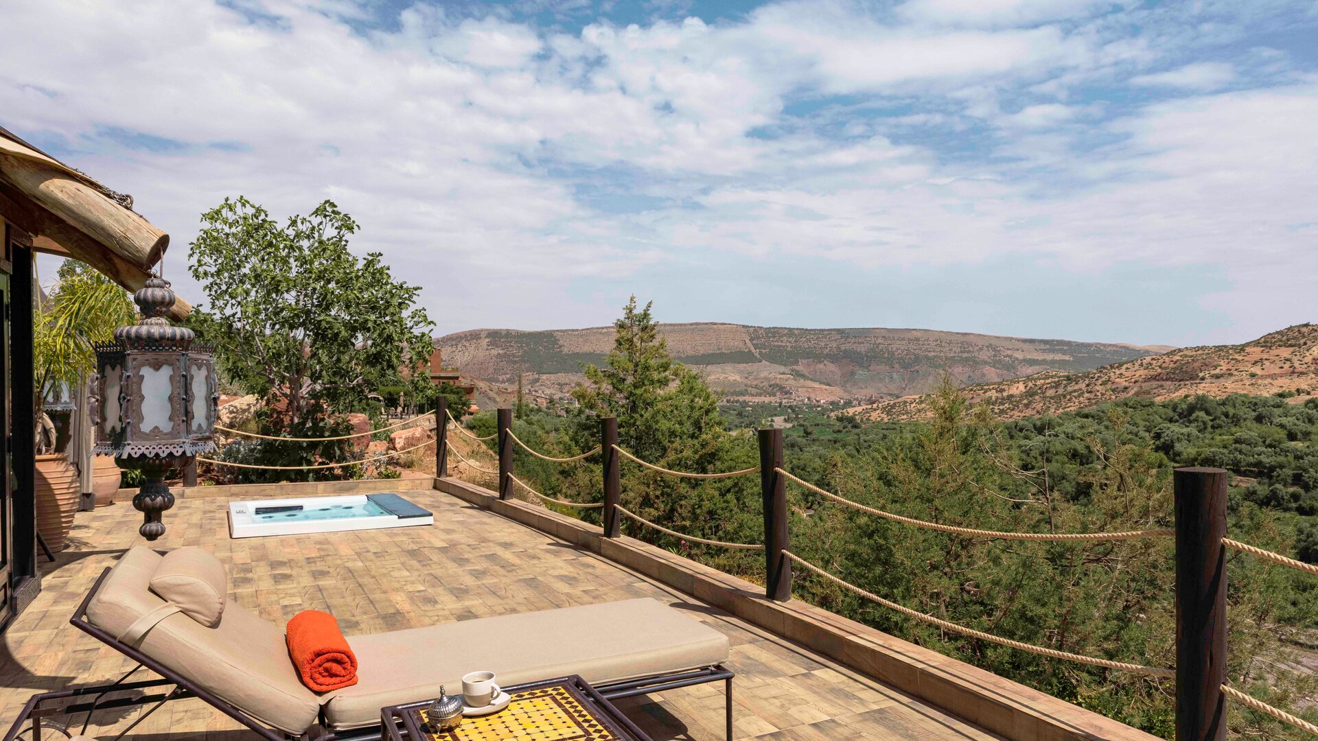 Berber Tent Guest Room Terrace