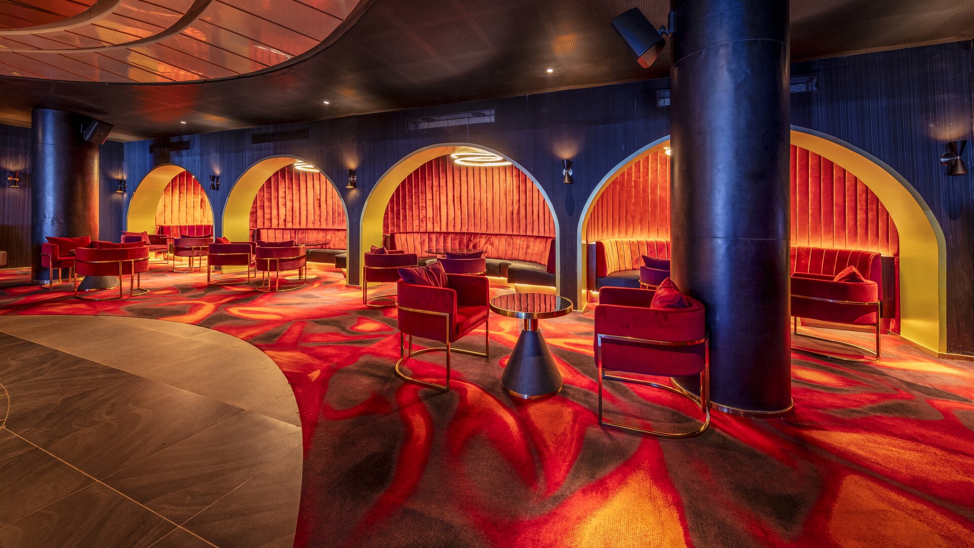 Ruby Nightclub Lounge Area