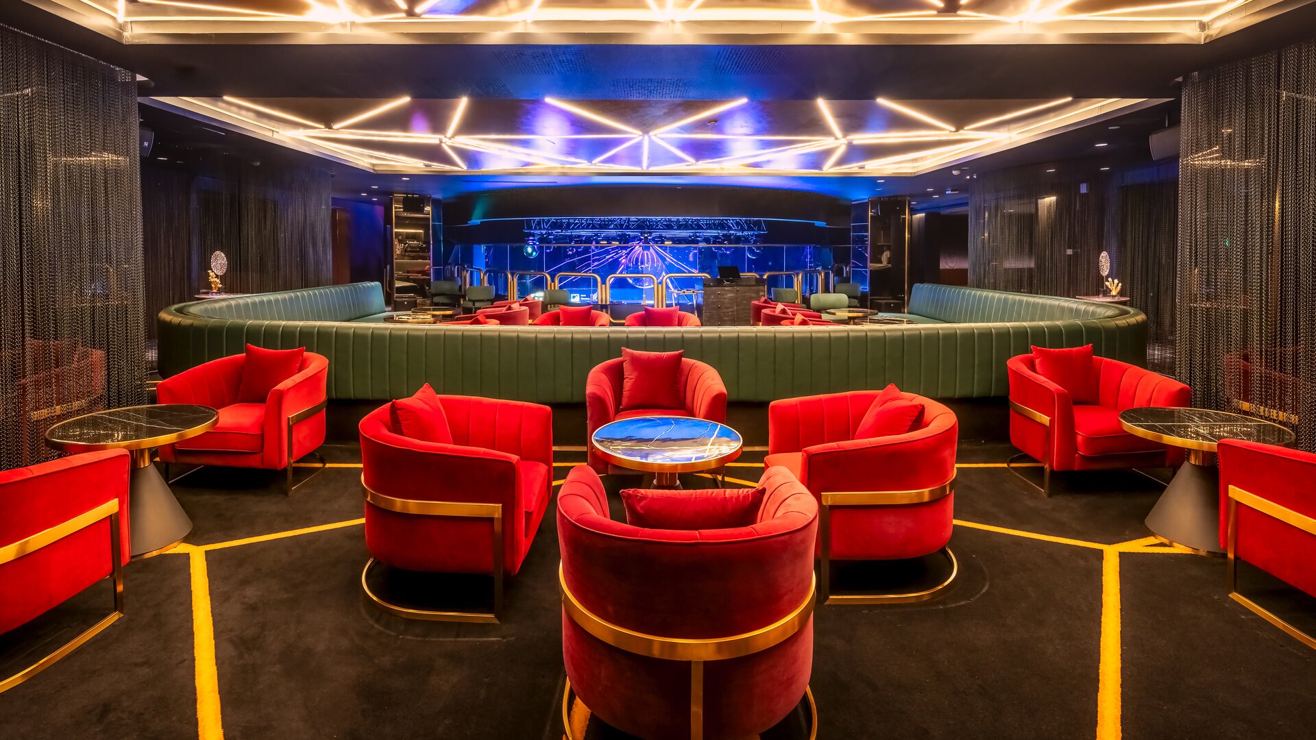 Ruby Nightclub Seating Area