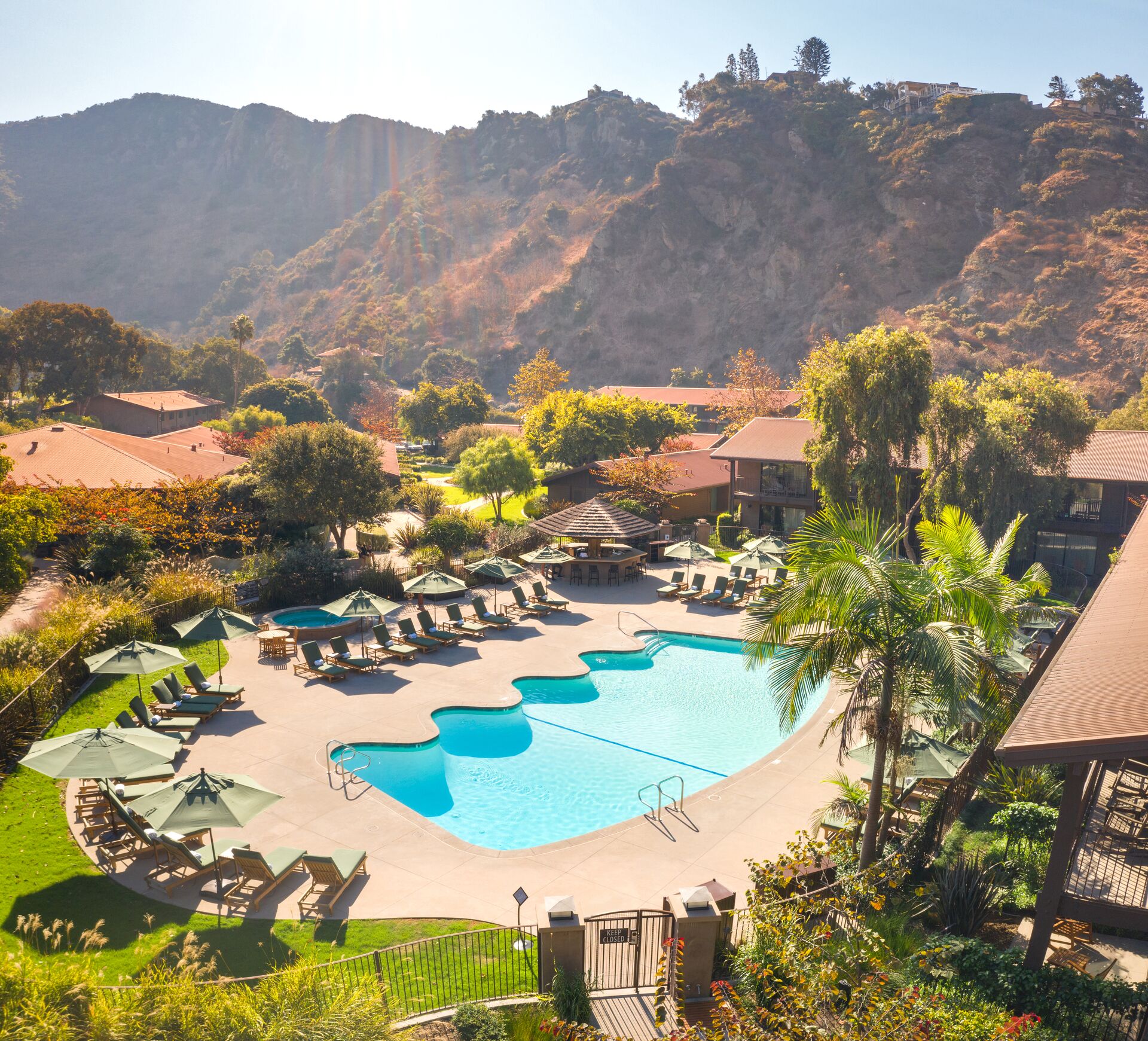 Pool Aerial Shot