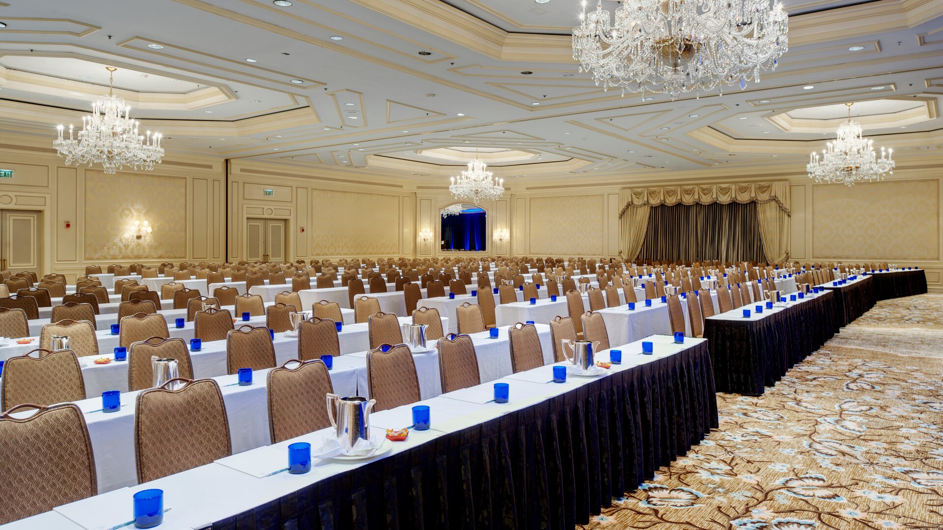 The Grand Ballroom Conference Setup