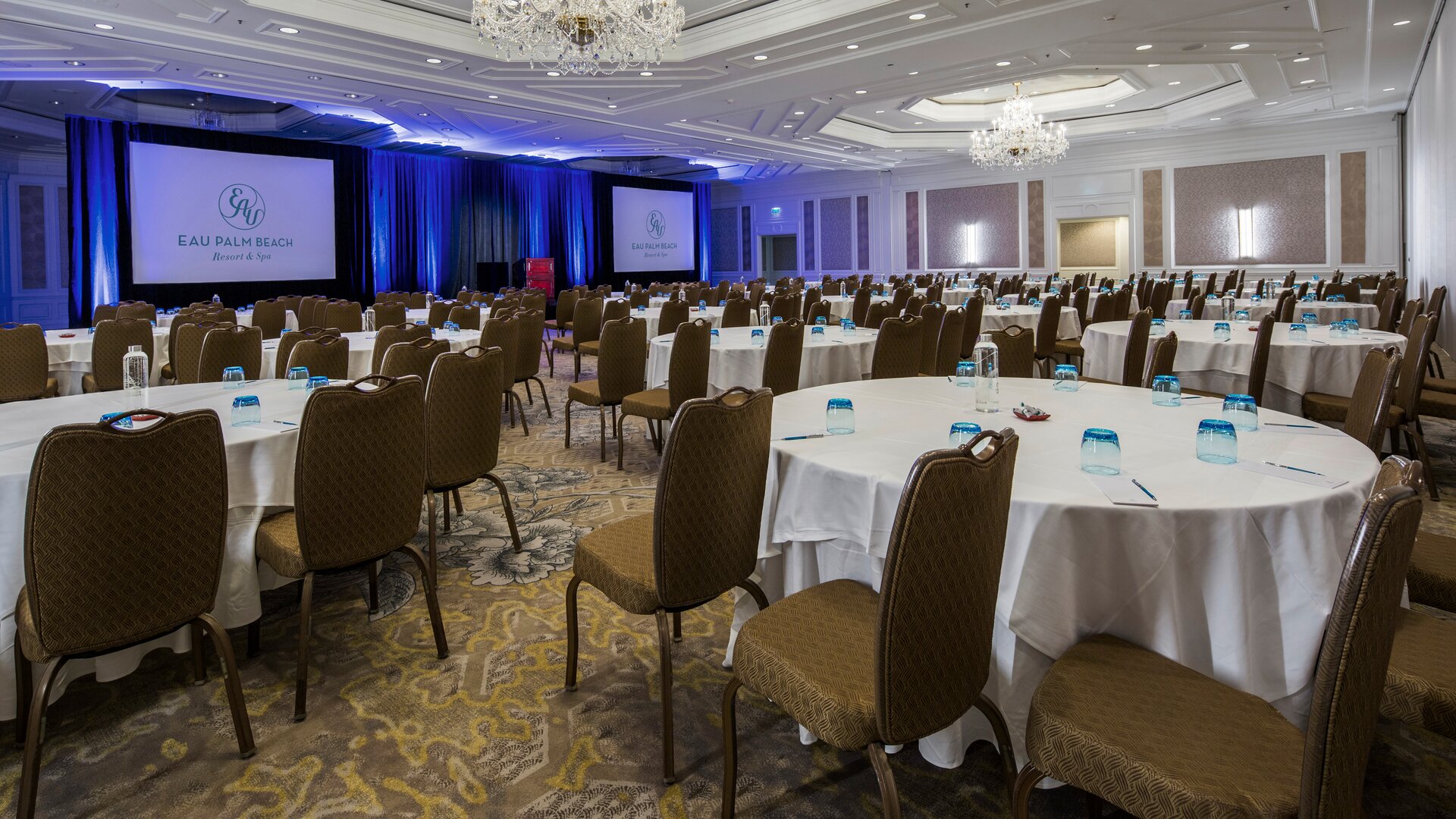 The Grand Ballroom Banquet Setup