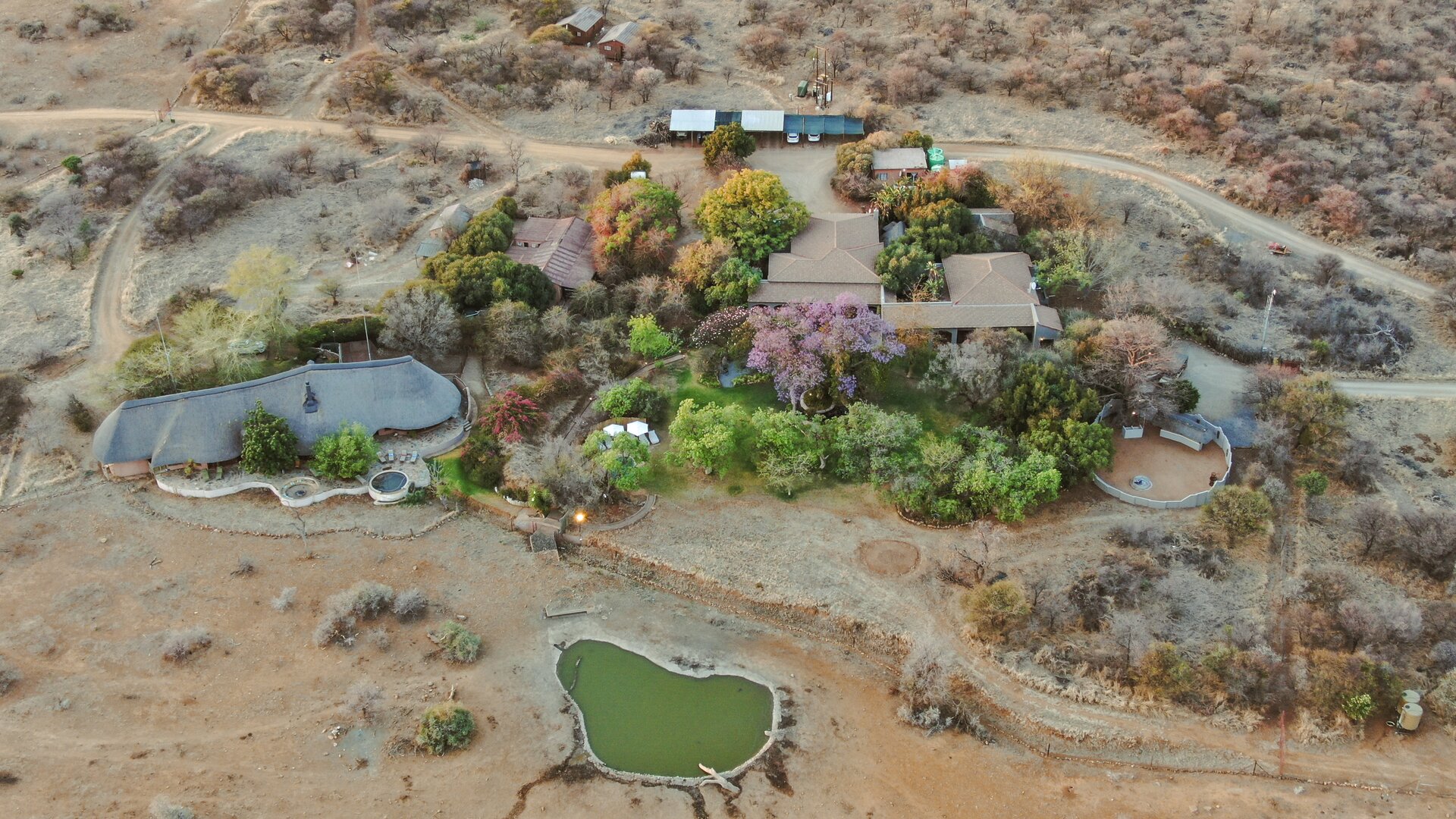 Exterior Overview Aerial Shot