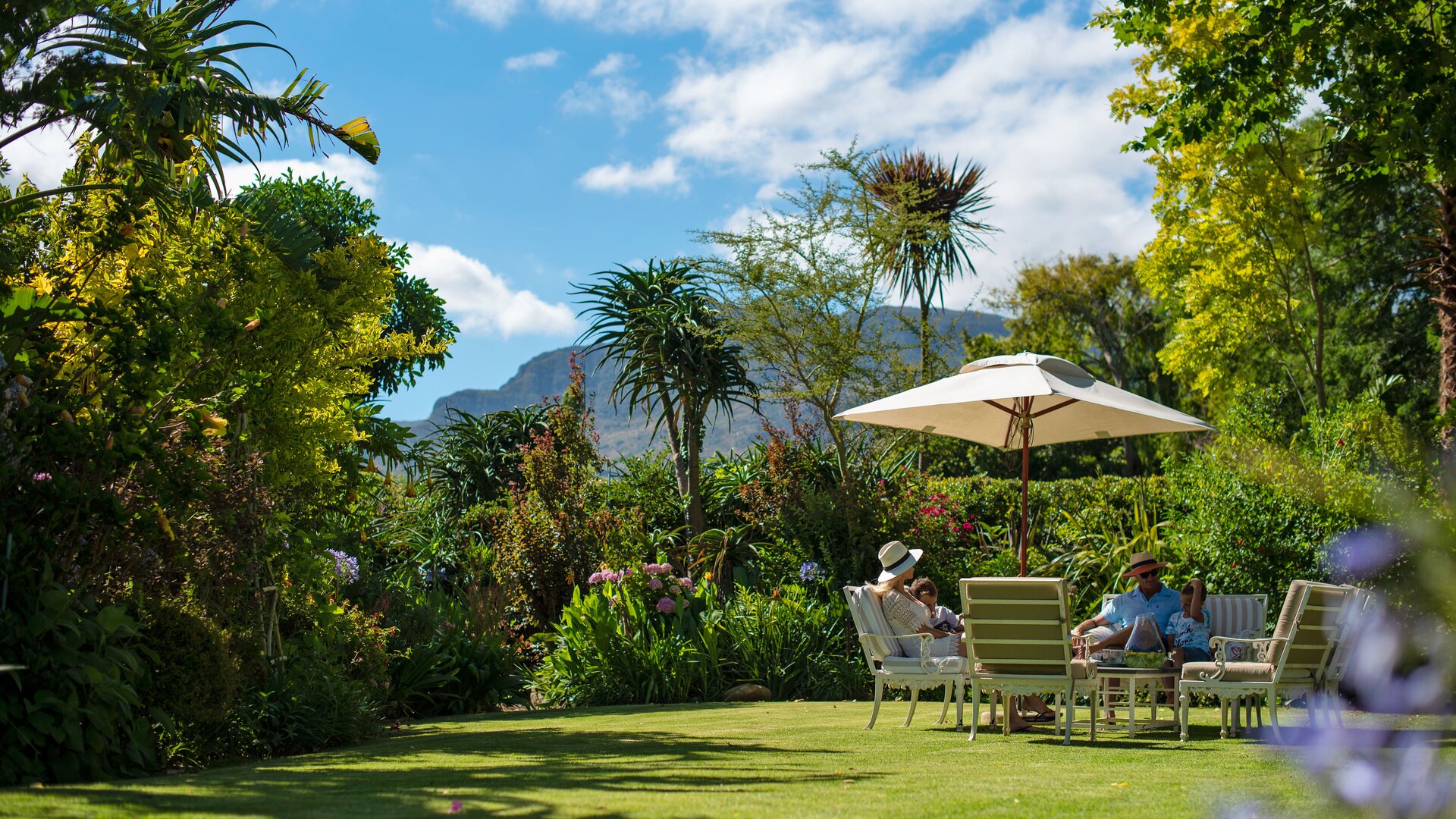 Dining in Garden