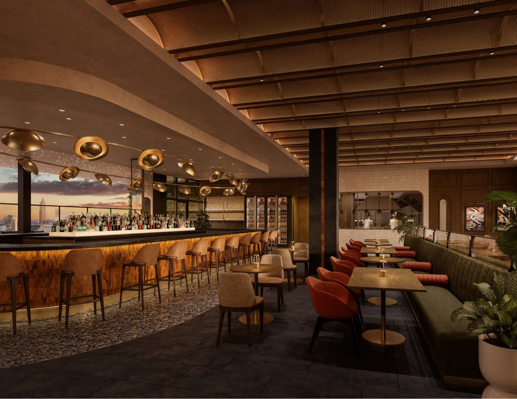 Rooftop Restaurant Bar