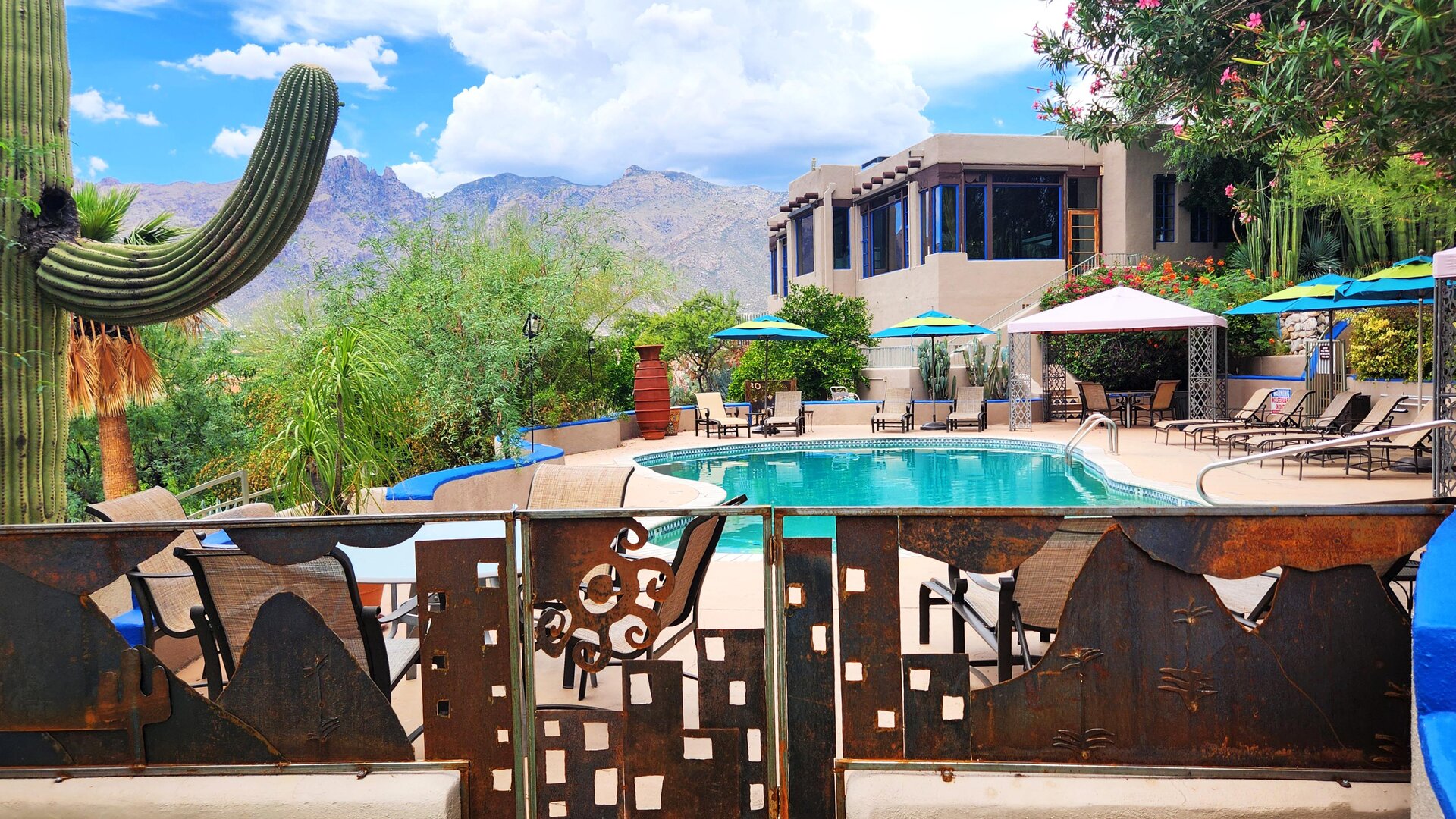 Pool Entrance