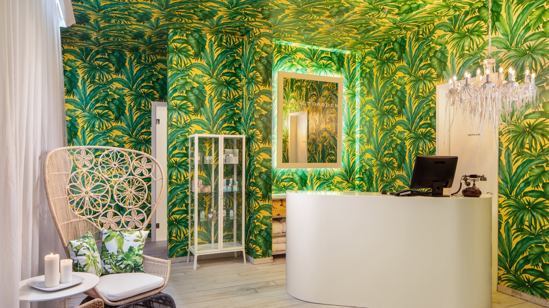 The Secret Garden Spa Reception