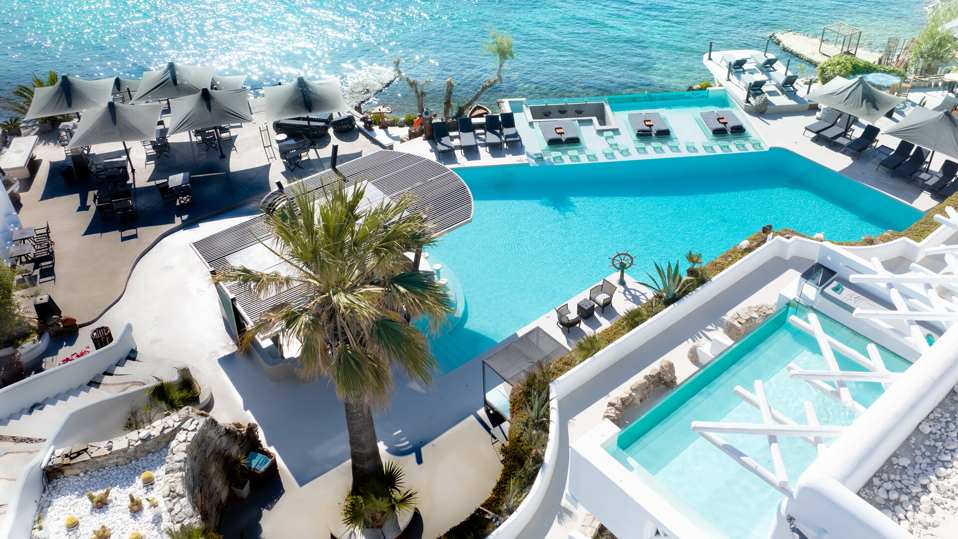 Pool Aerial Shot