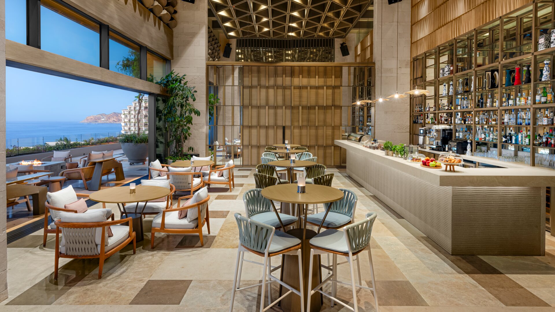 51 Bar Restaurant Interior Dining and Bar