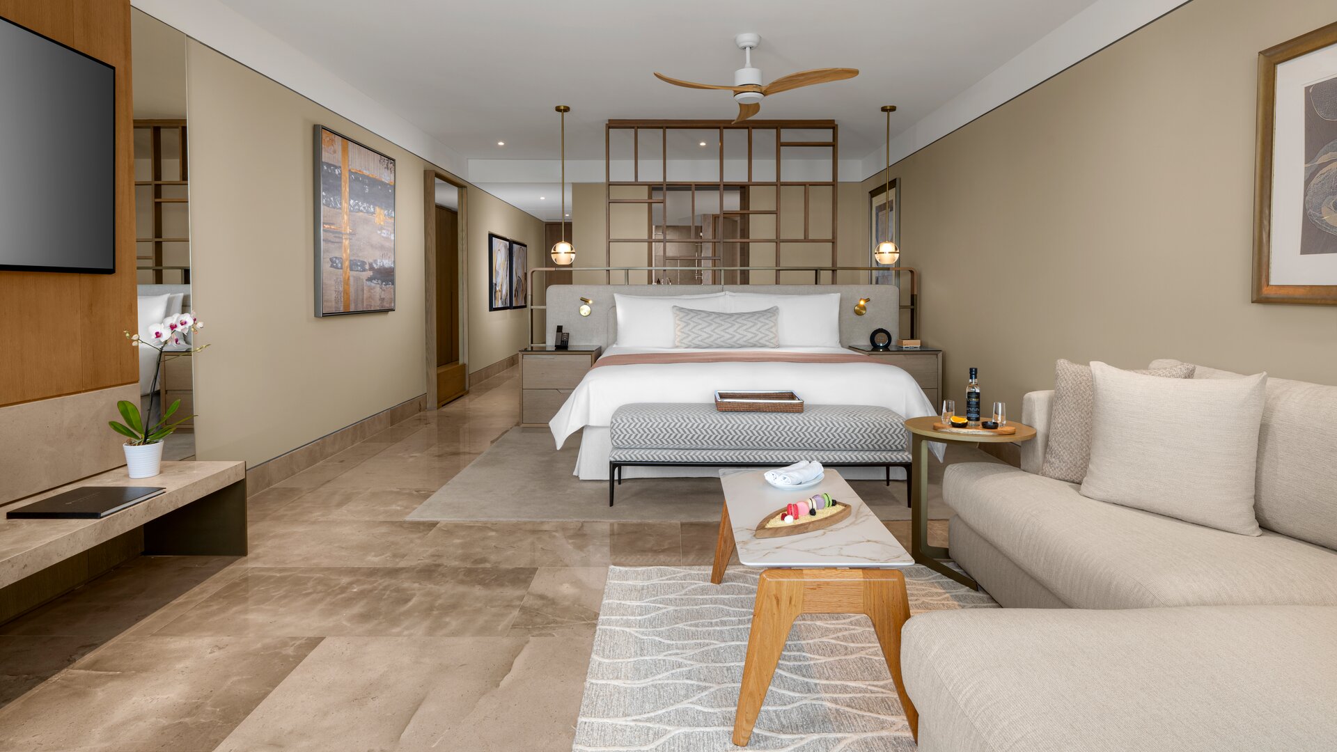 Ambassador Ocean View Suite Bedroom
