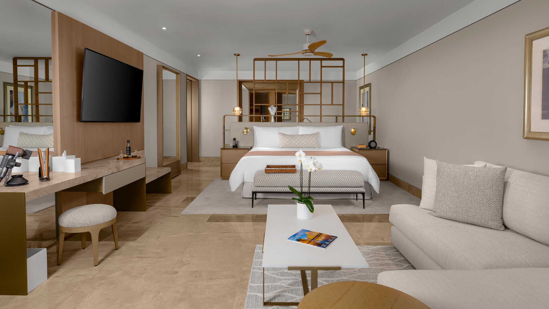 Elite King Suite Bedroom