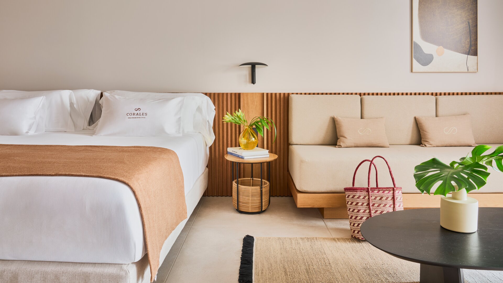 Junior Suite with Swim-Up Bed and Living Area