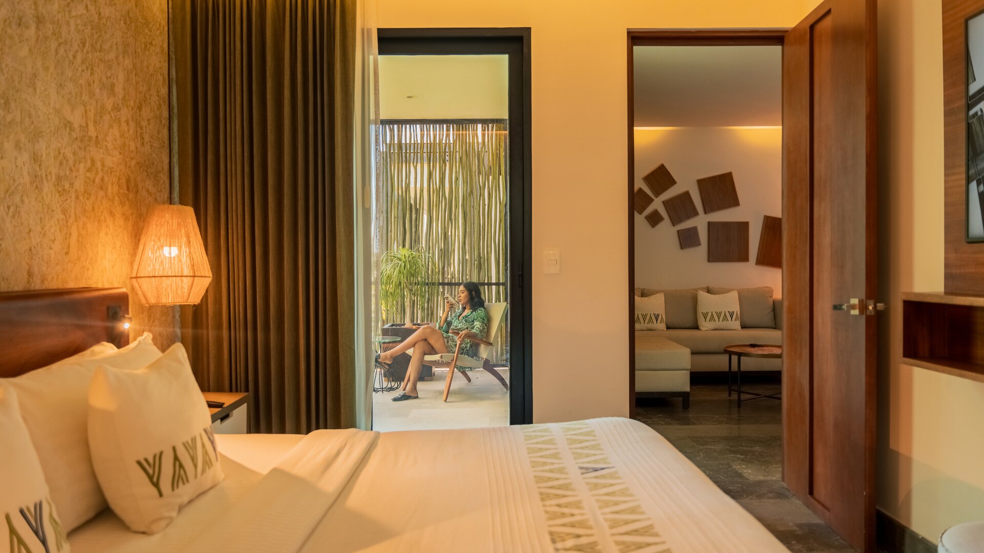 Grand Master Suite View to Terrace