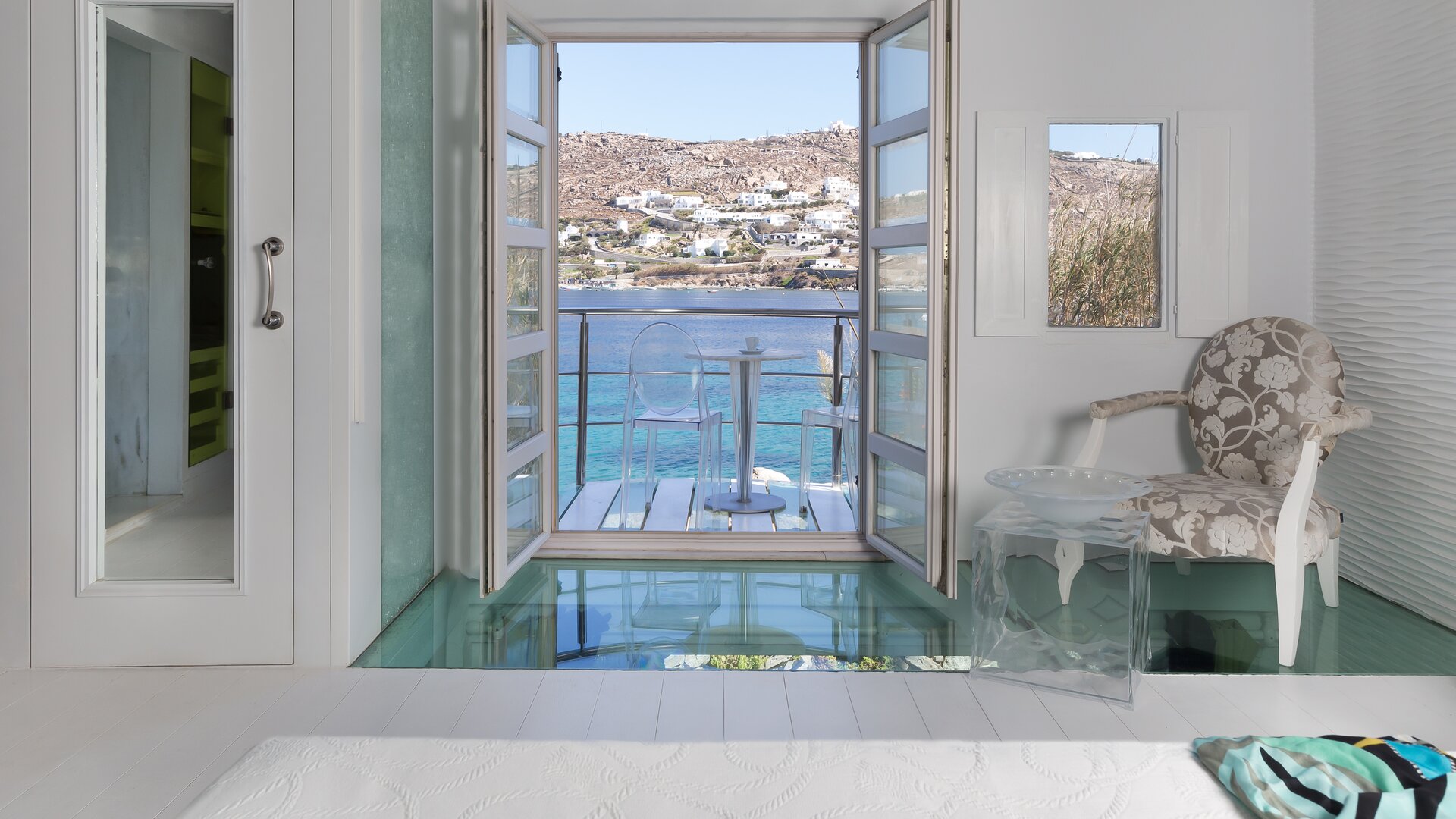 Noah's Waterfront Villa View From Bedroom